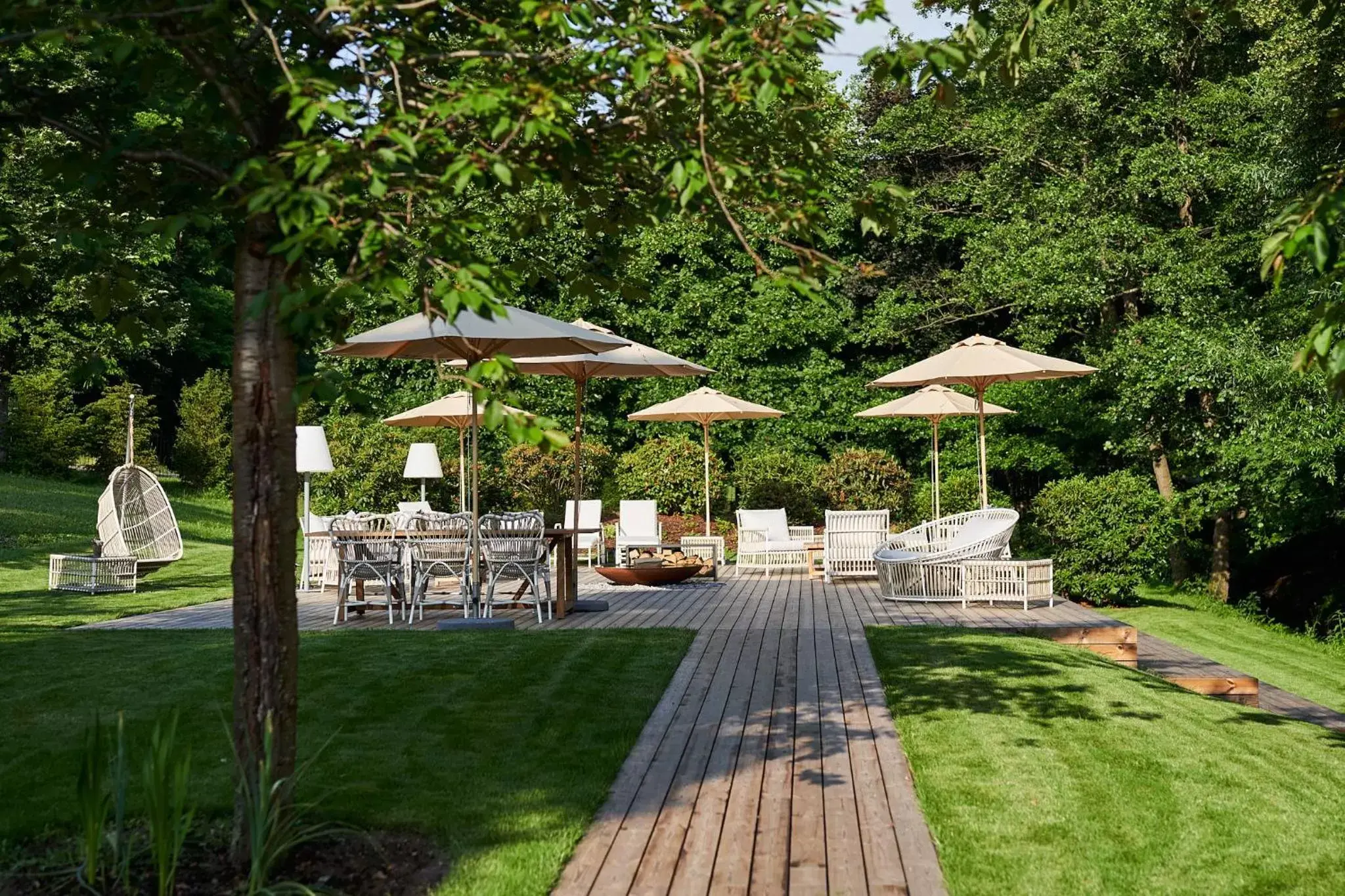 Garden in Hardenberg BurgHotel