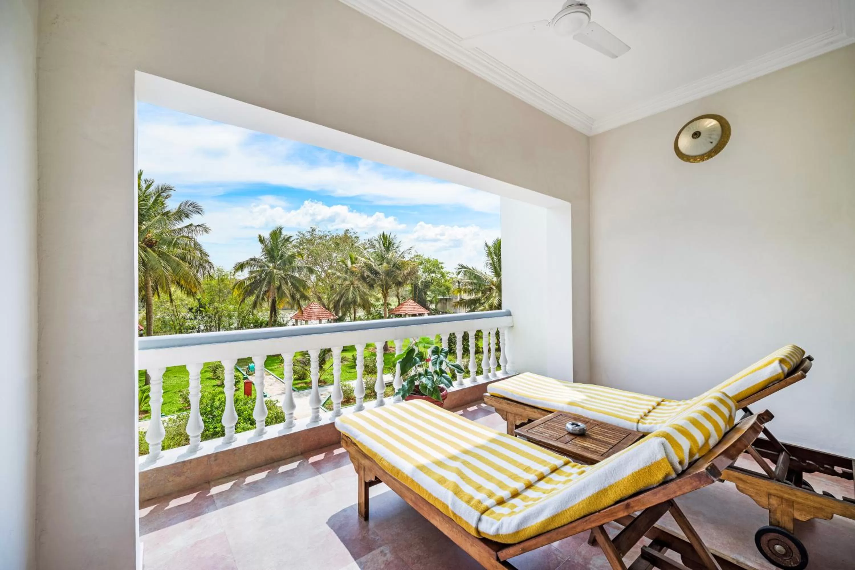 Balcony/Terrace in GReaT Trails Riverview Thanjavur By GRT Hotels