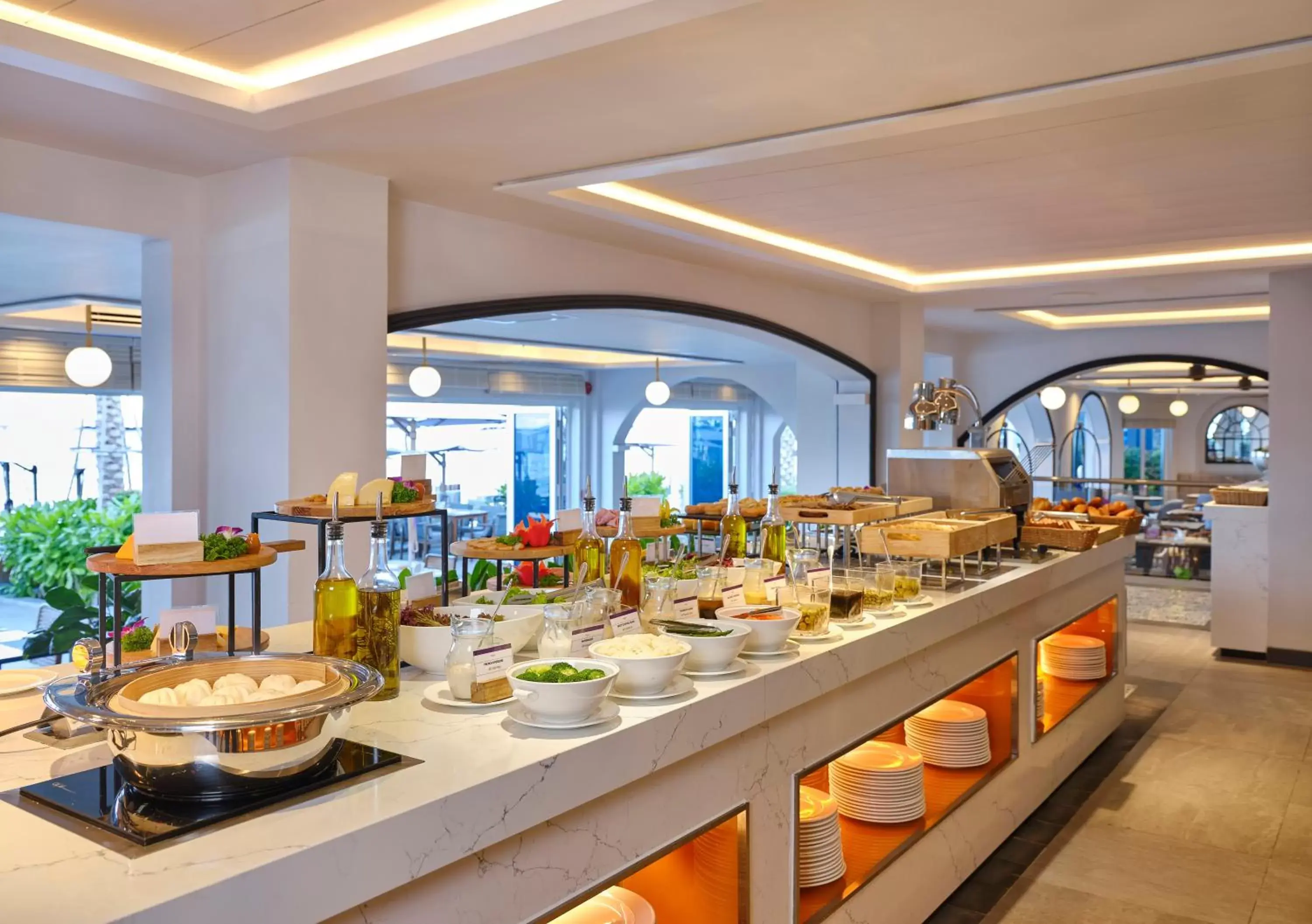 Buffet breakfast in Mercure Vung Tau Resort Buffet breakfast in Mercure Vung Tau Resort