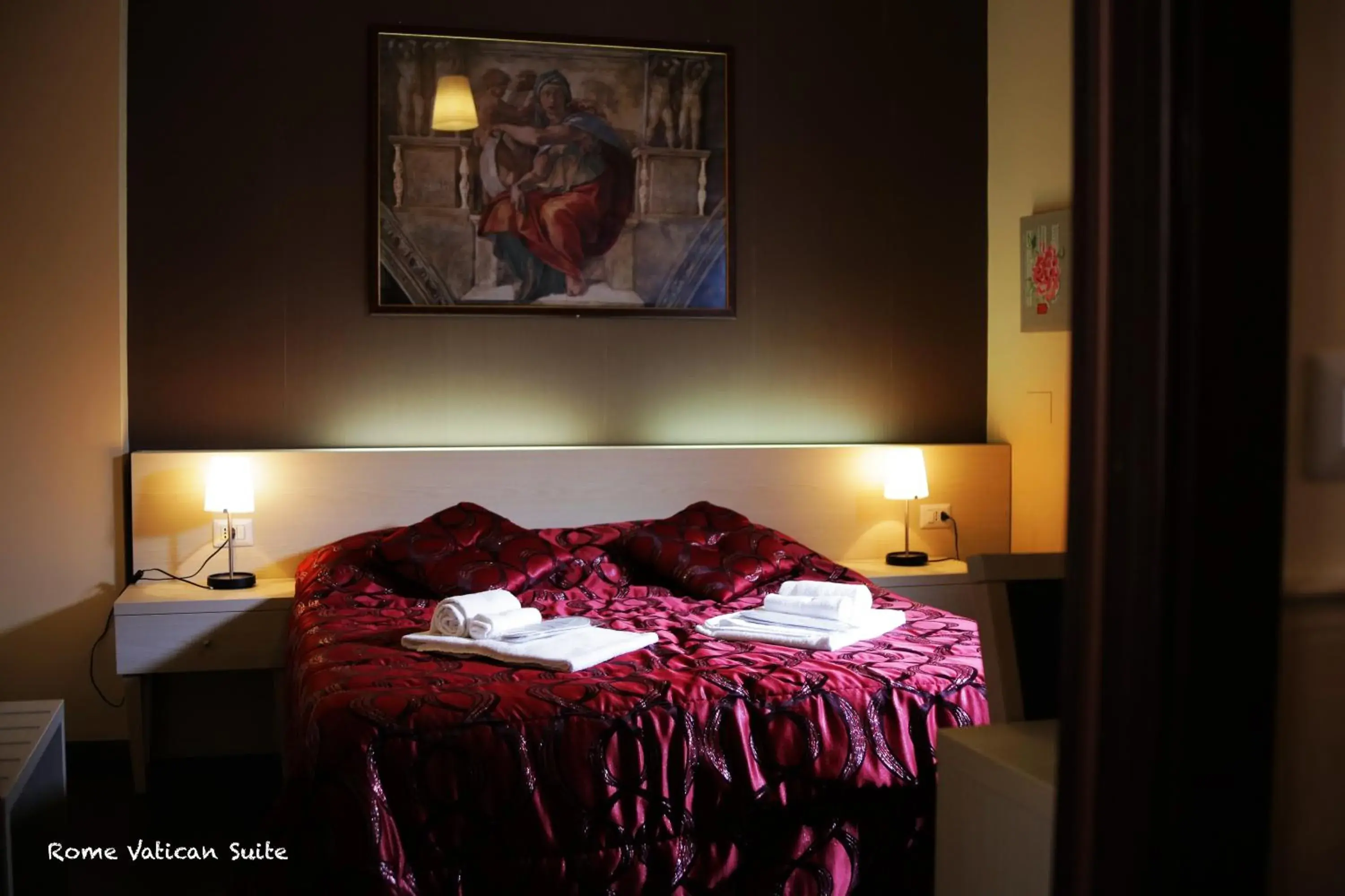 Bedroom, Room Photo in Rome Vatican Suite