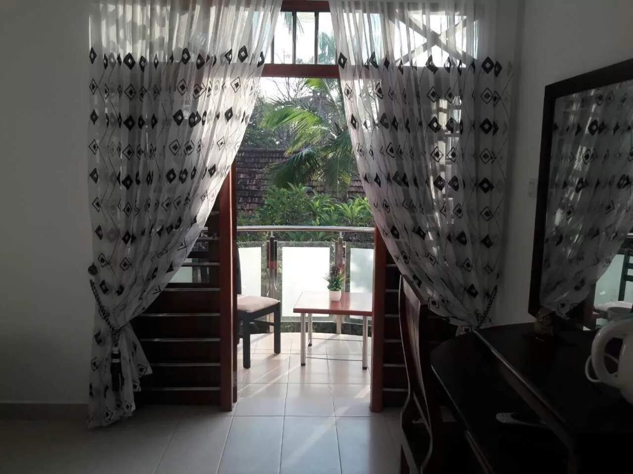Balcony/Terrace in Dedunu Home Bentota