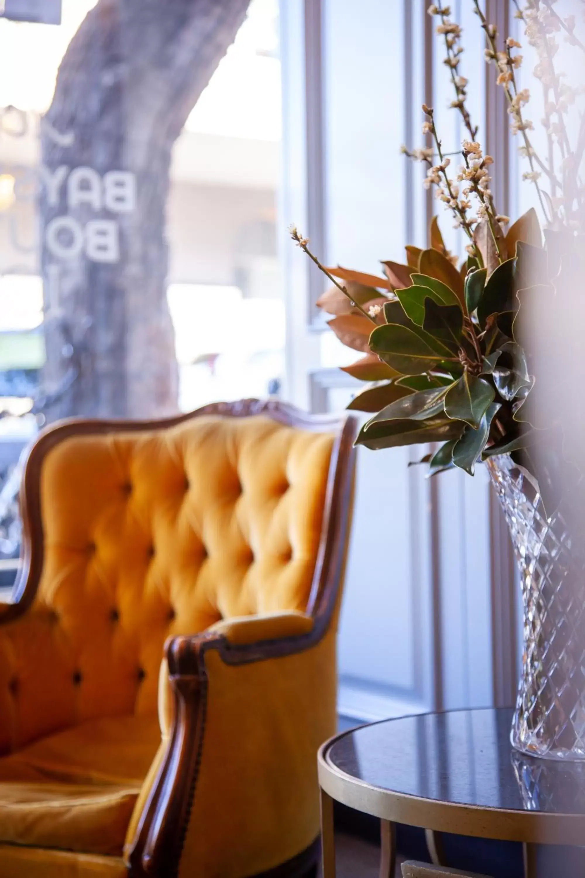 Seating Area in Bayswater Boutique Lodge