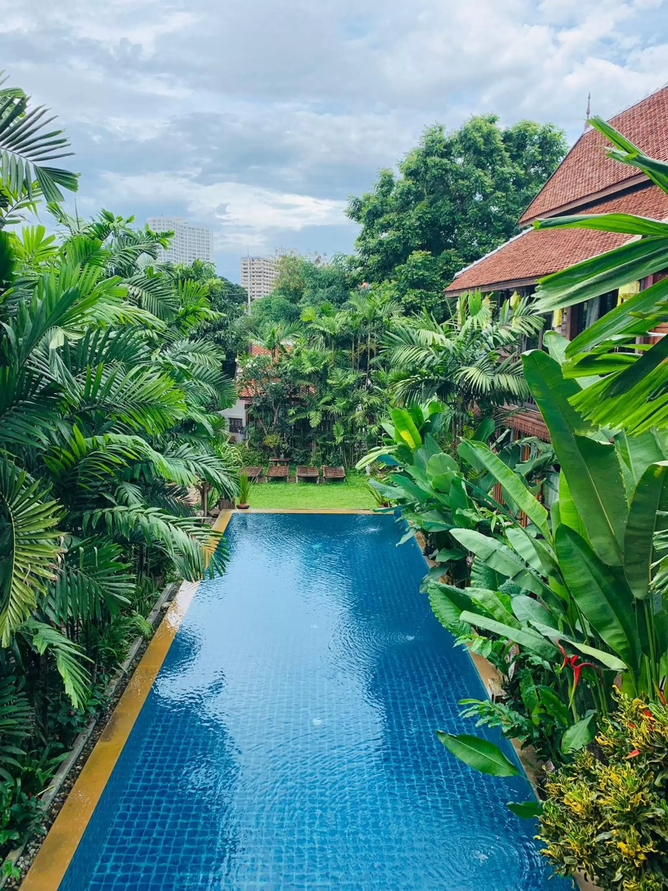 Natural landscape, Pool View in Hongkhao Village