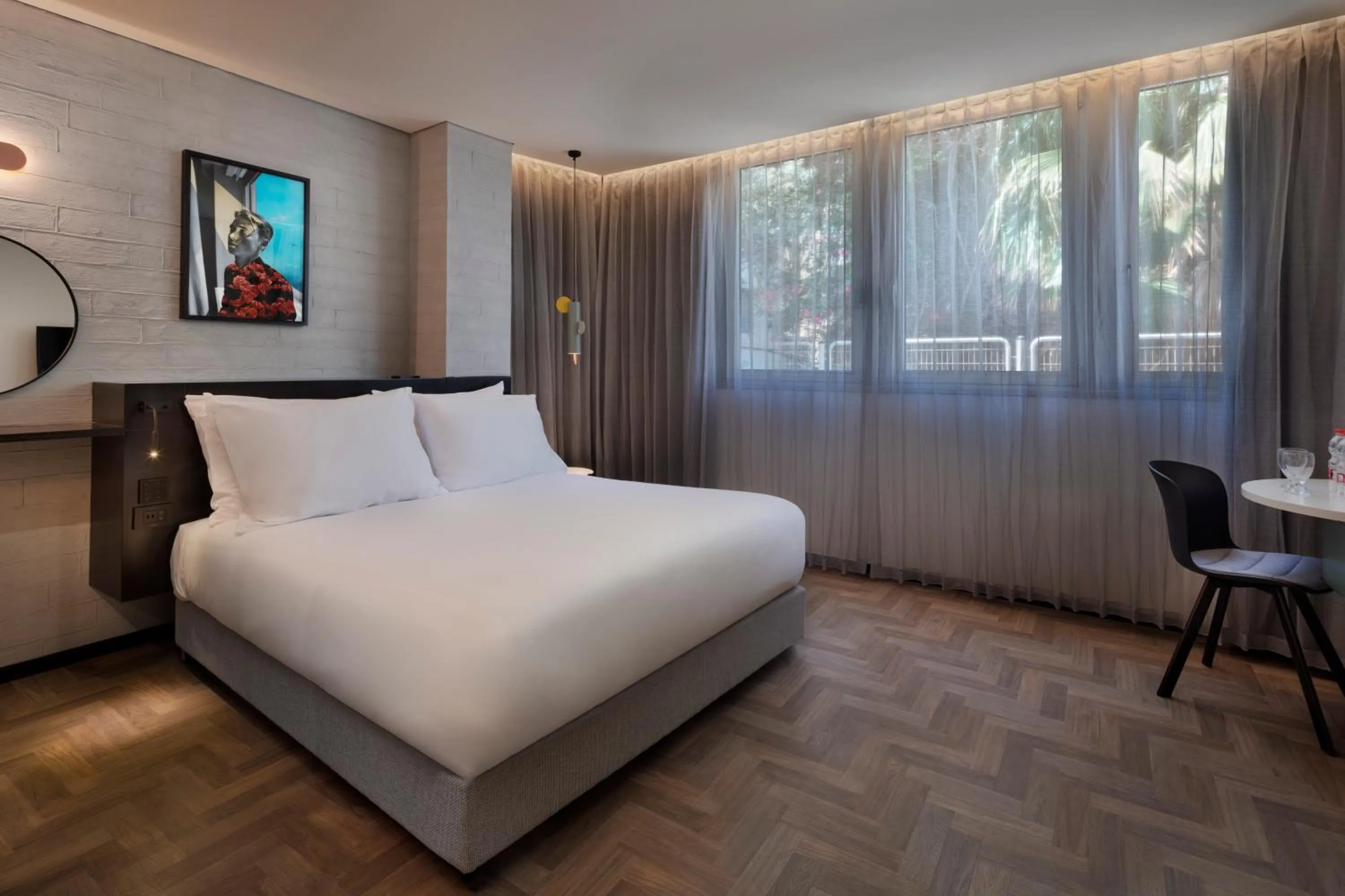 Bedroom, Bed in The Muse Boutique Hotel Tel Aviv