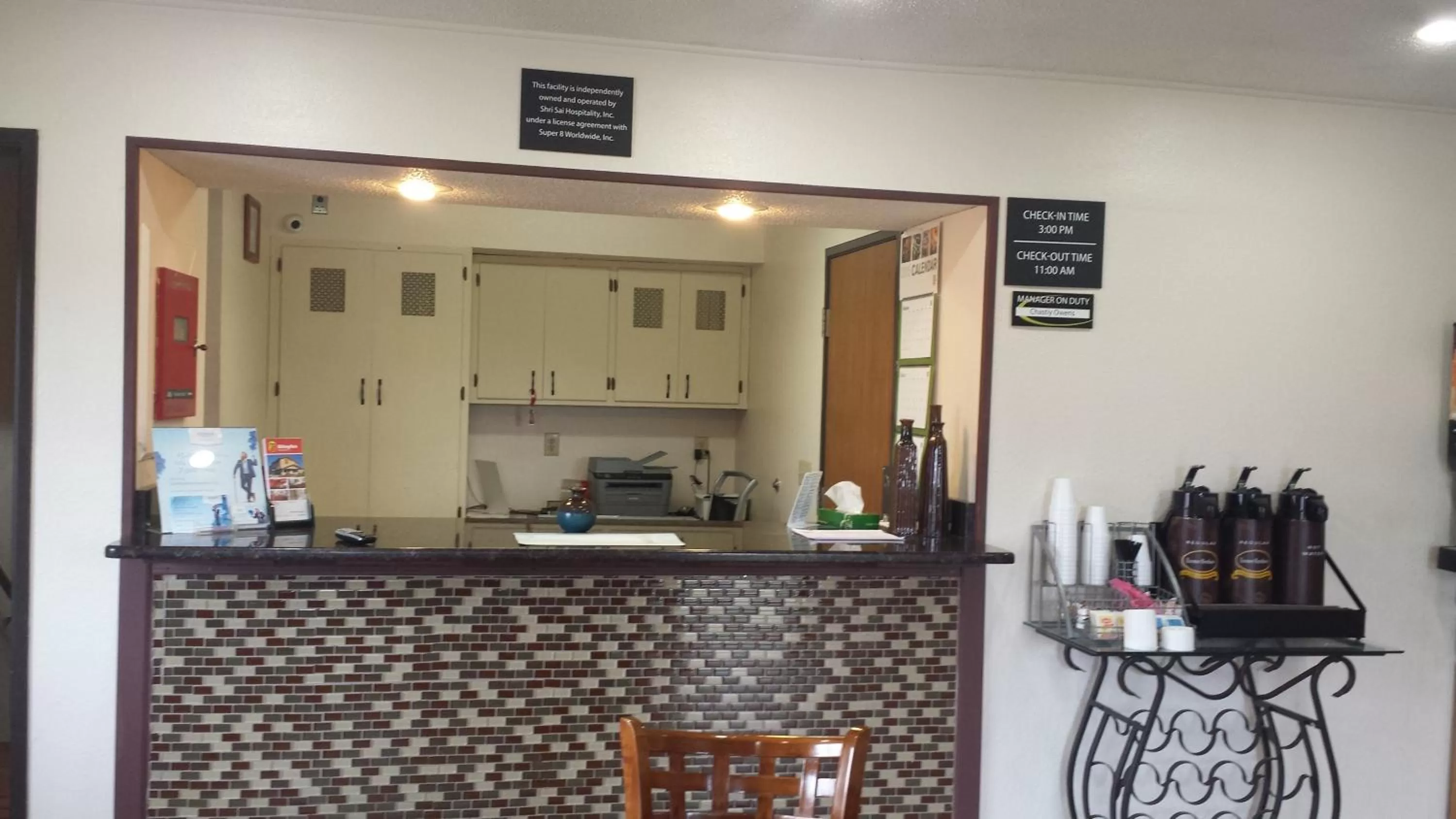 Lobby or reception in Super 8 by Wyndham Abingdon VA