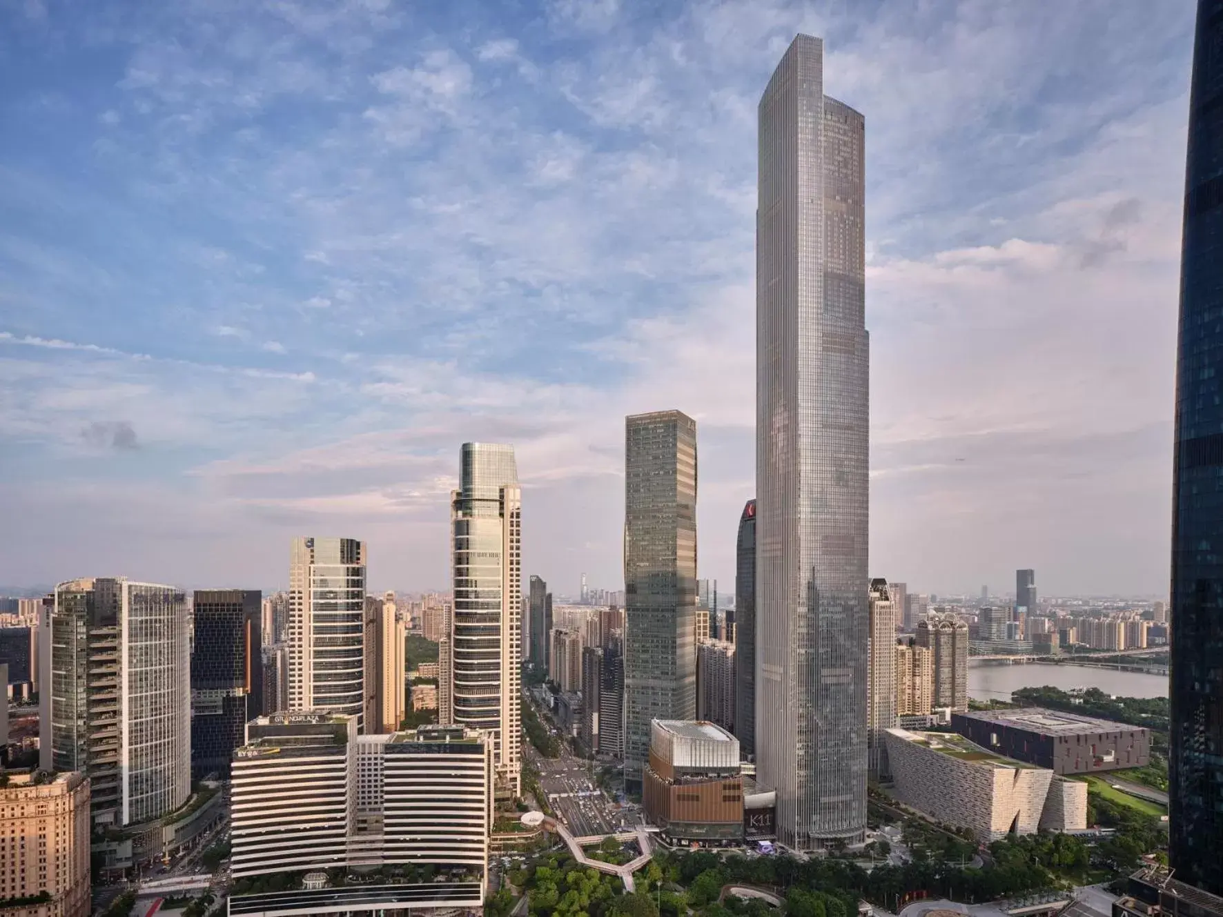City view in Rosewood Guangzhou