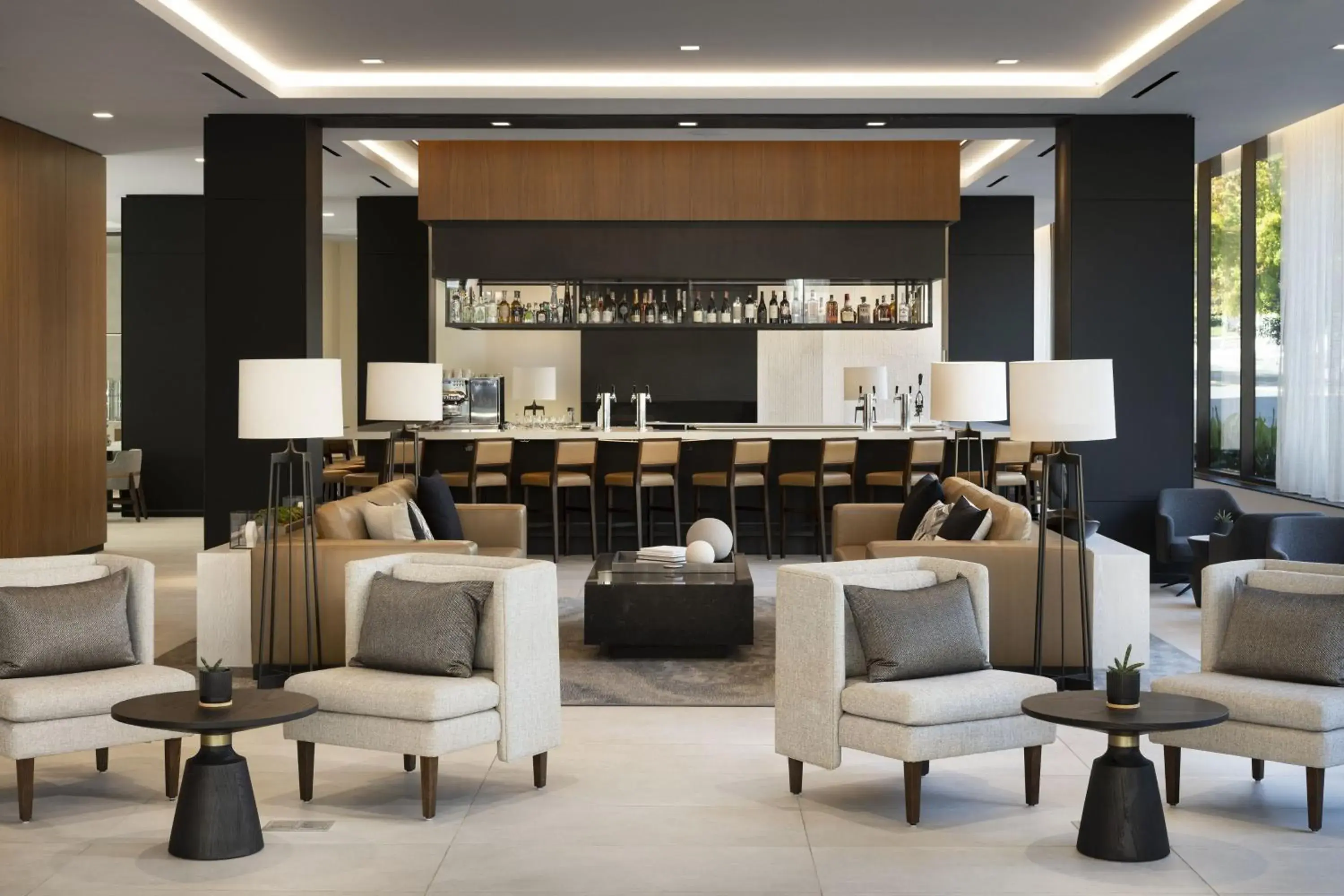 Lobby or reception, Lounge/Bar in AC Hotel by Marriott San Rafael