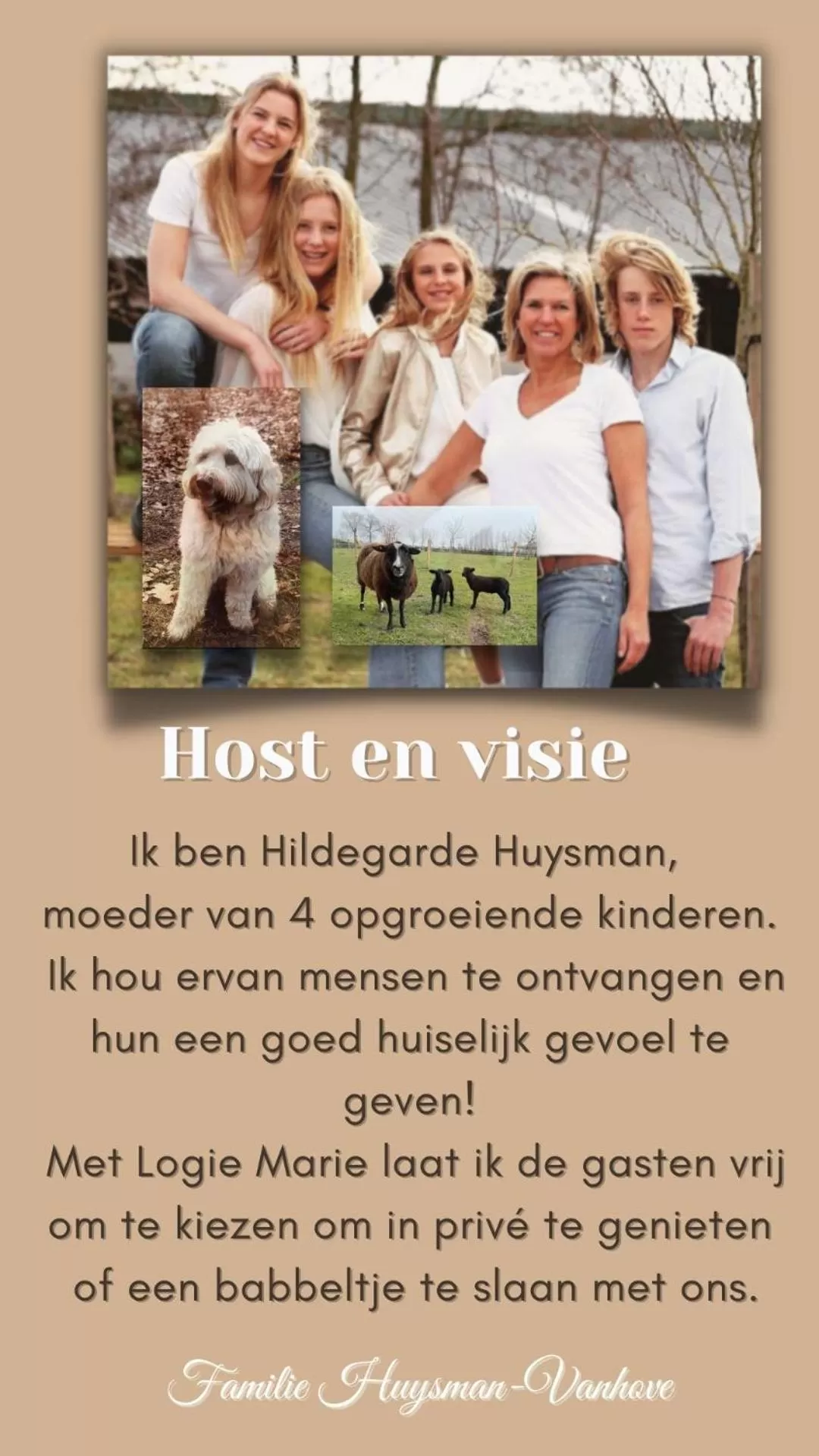 Logie Marie with hottub in the garden