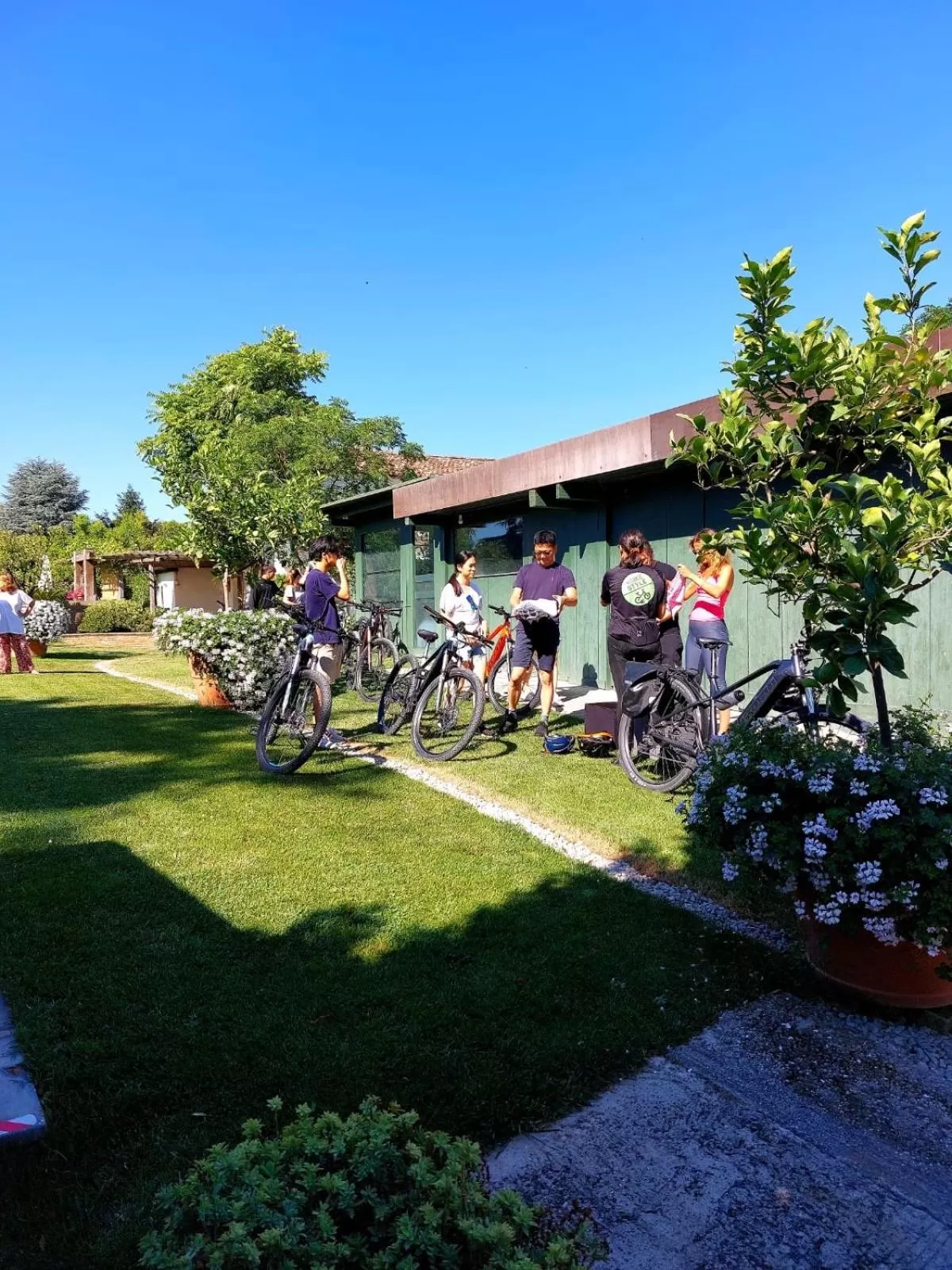 Cycling in La Pergola B&B