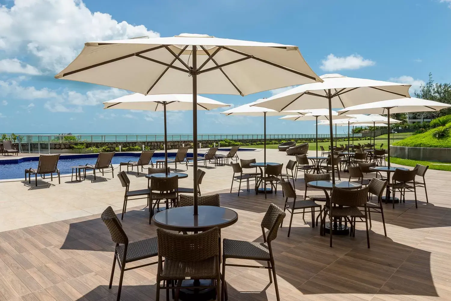 Swimming pool in Hotel Senac Barreira Roxa Swimming pool in Hotel Senac Barreira Roxa