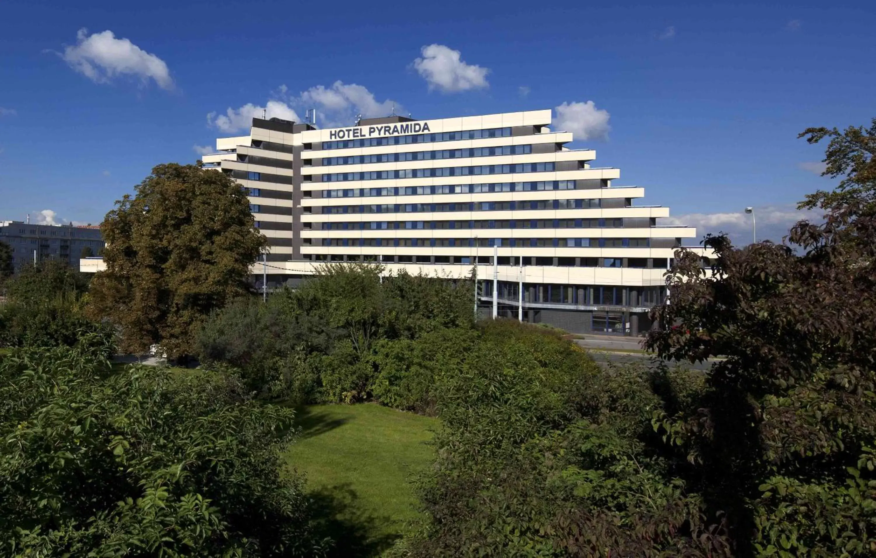 Facade/entrance, Property Building in OREA Hotel Pyramida Praha