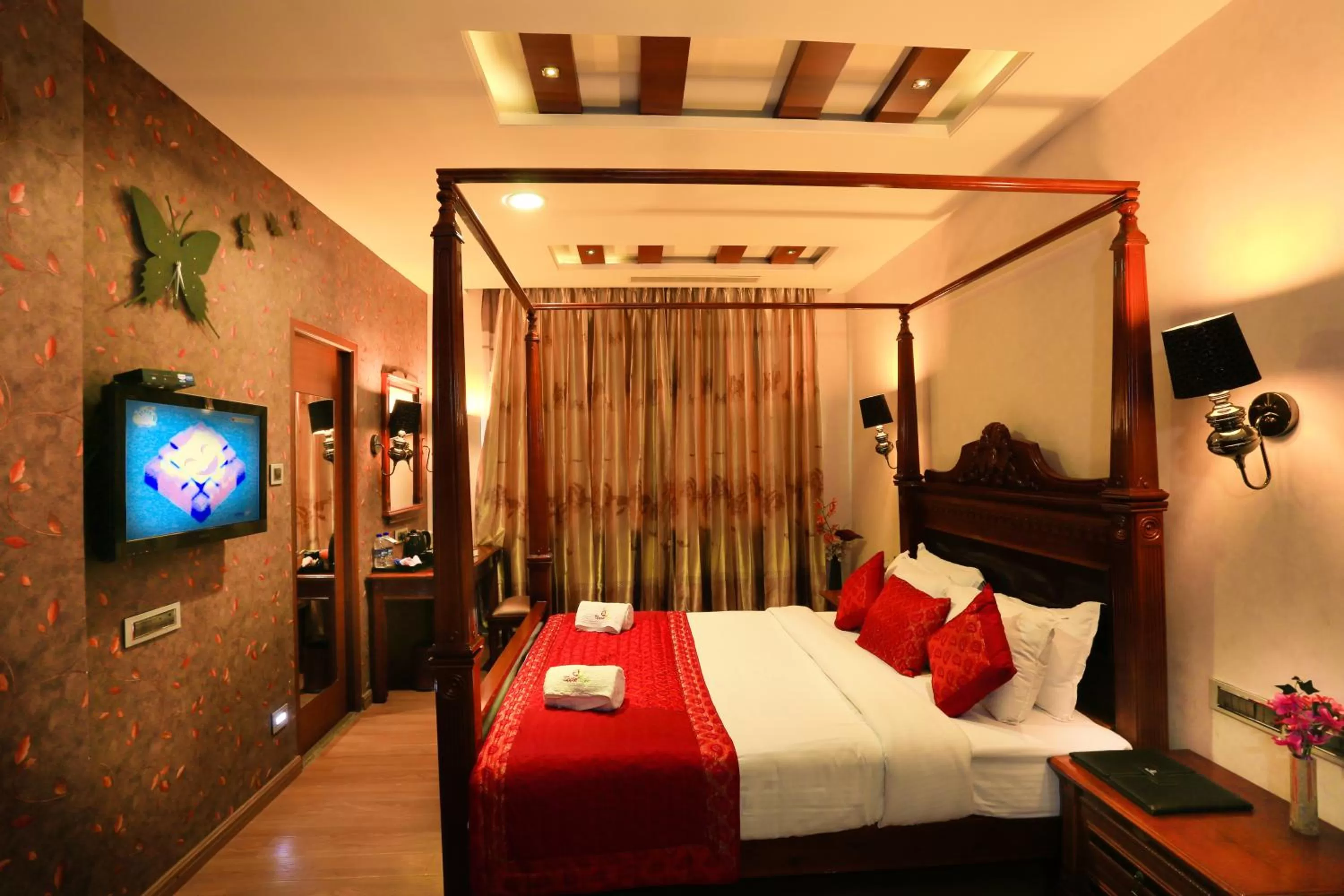 Bed in Hotel Apple Ttree