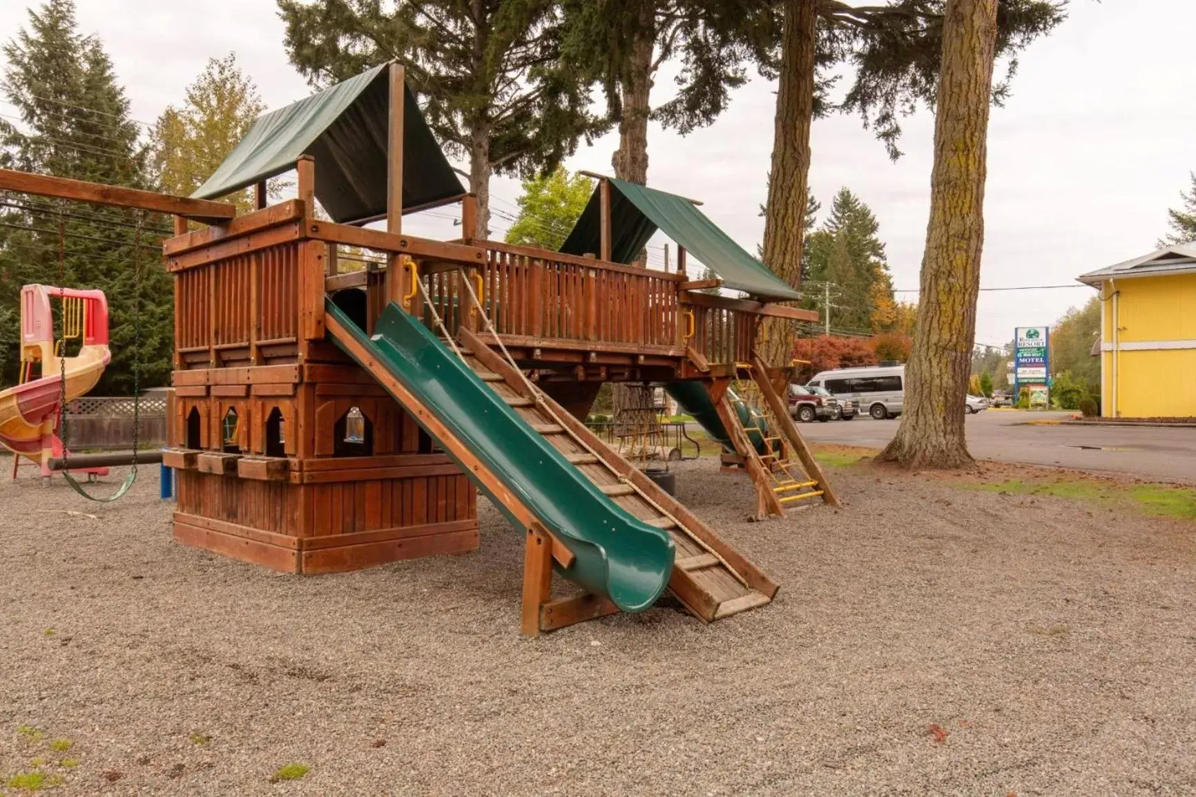 Children play ground, Children's Play Area in Riverside Resort