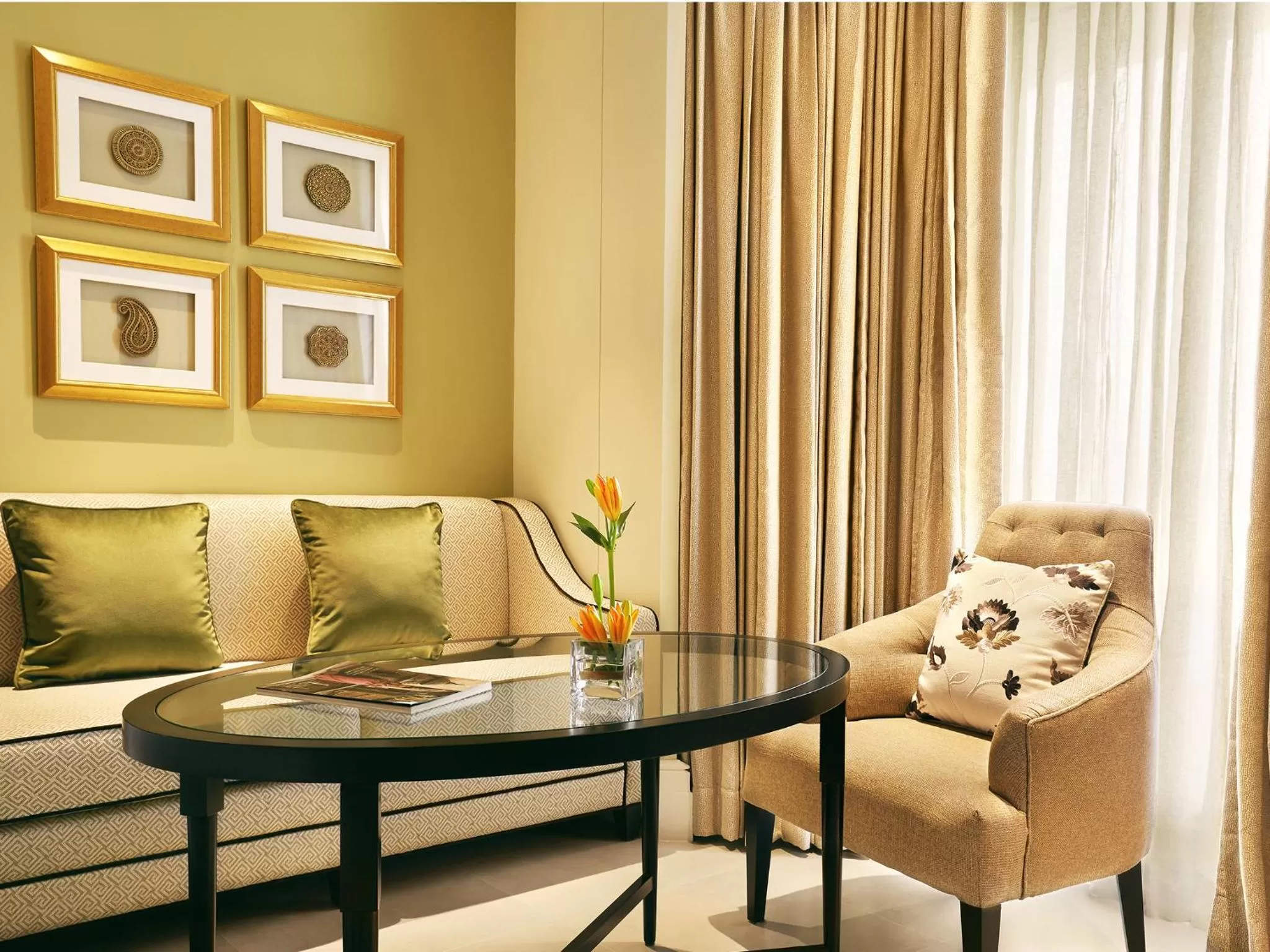 Decorative detail in Taj Connemara, Chennai