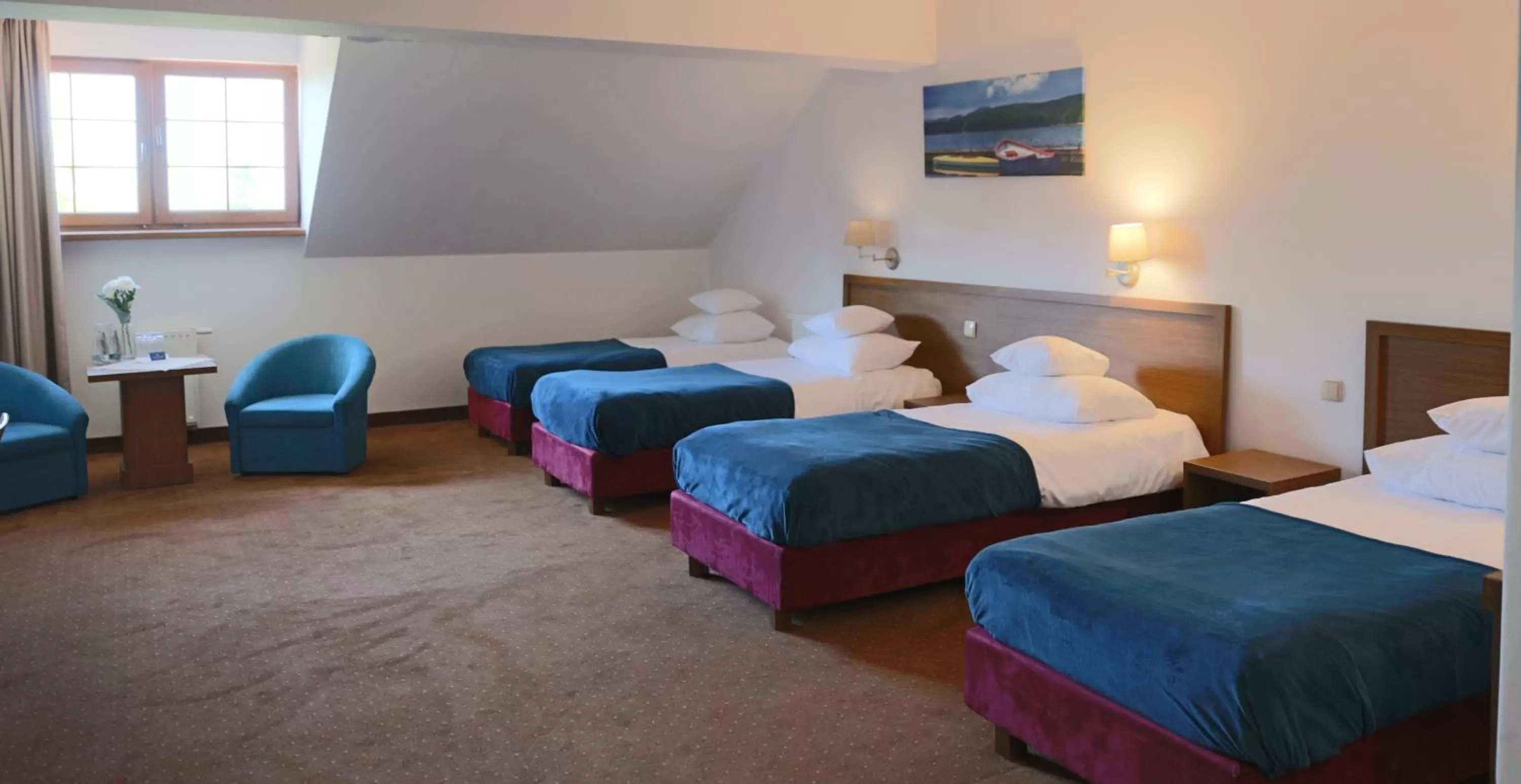 Bed in HOTEL CICHA WODA NIEPORĘT