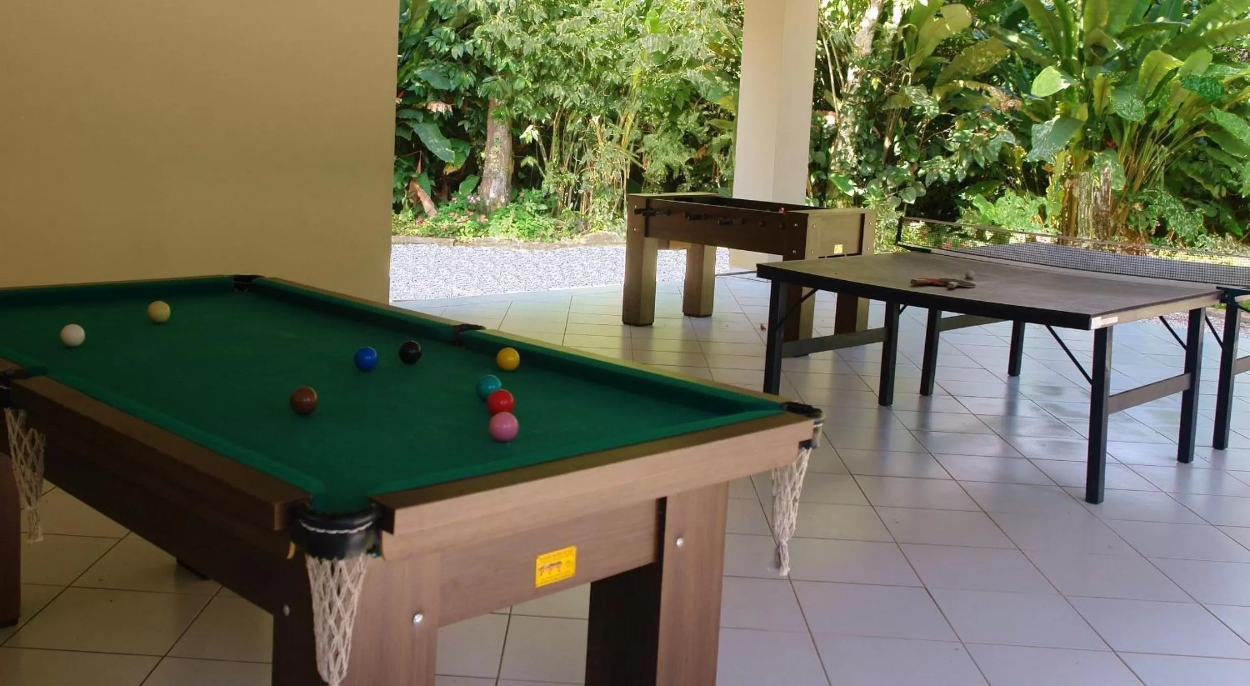 Game Room in Pousada Praia de Itamambuca