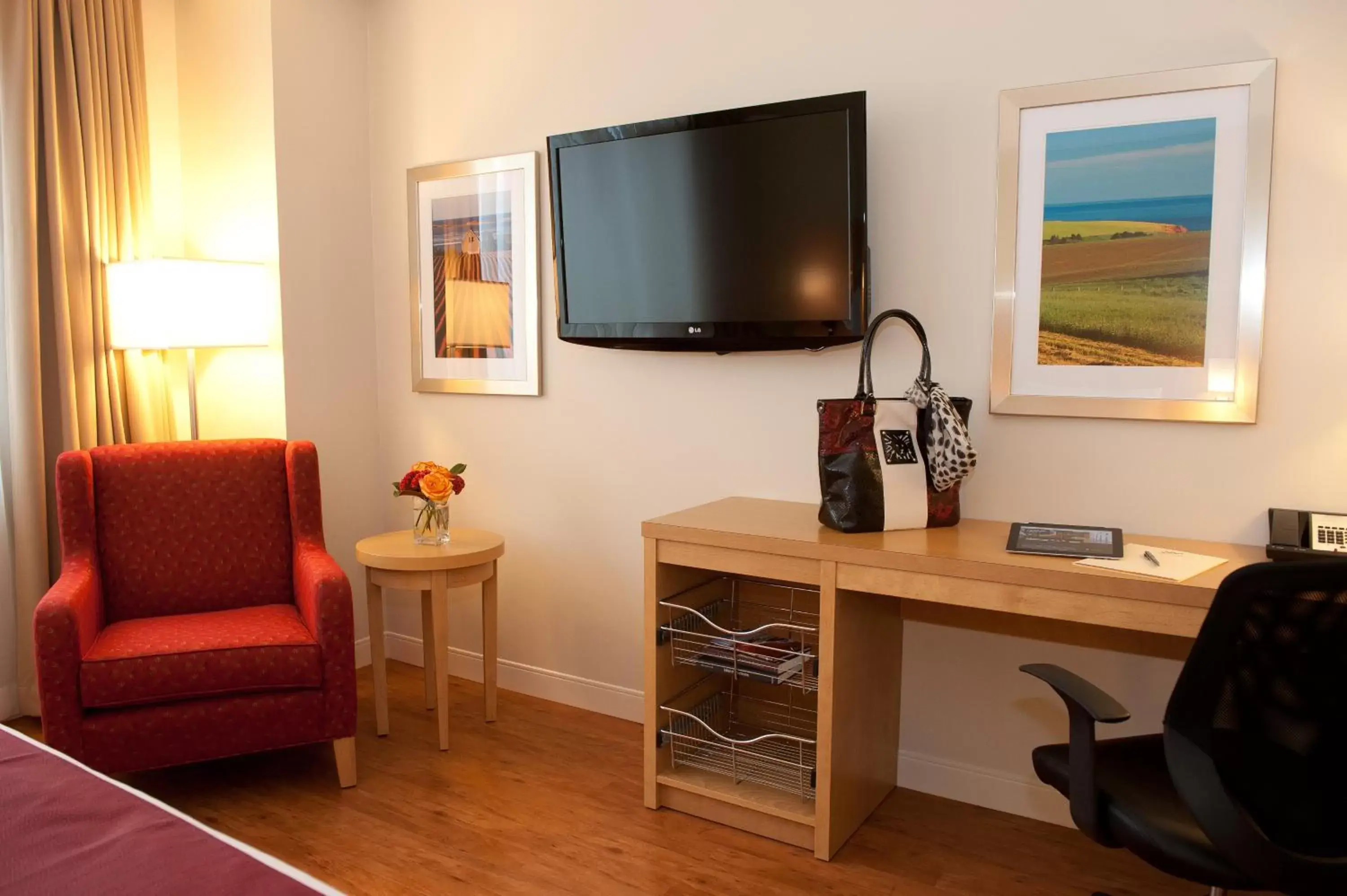 Photo of the whole room, TV/Entertainment Center in The Holman Grand Hotel