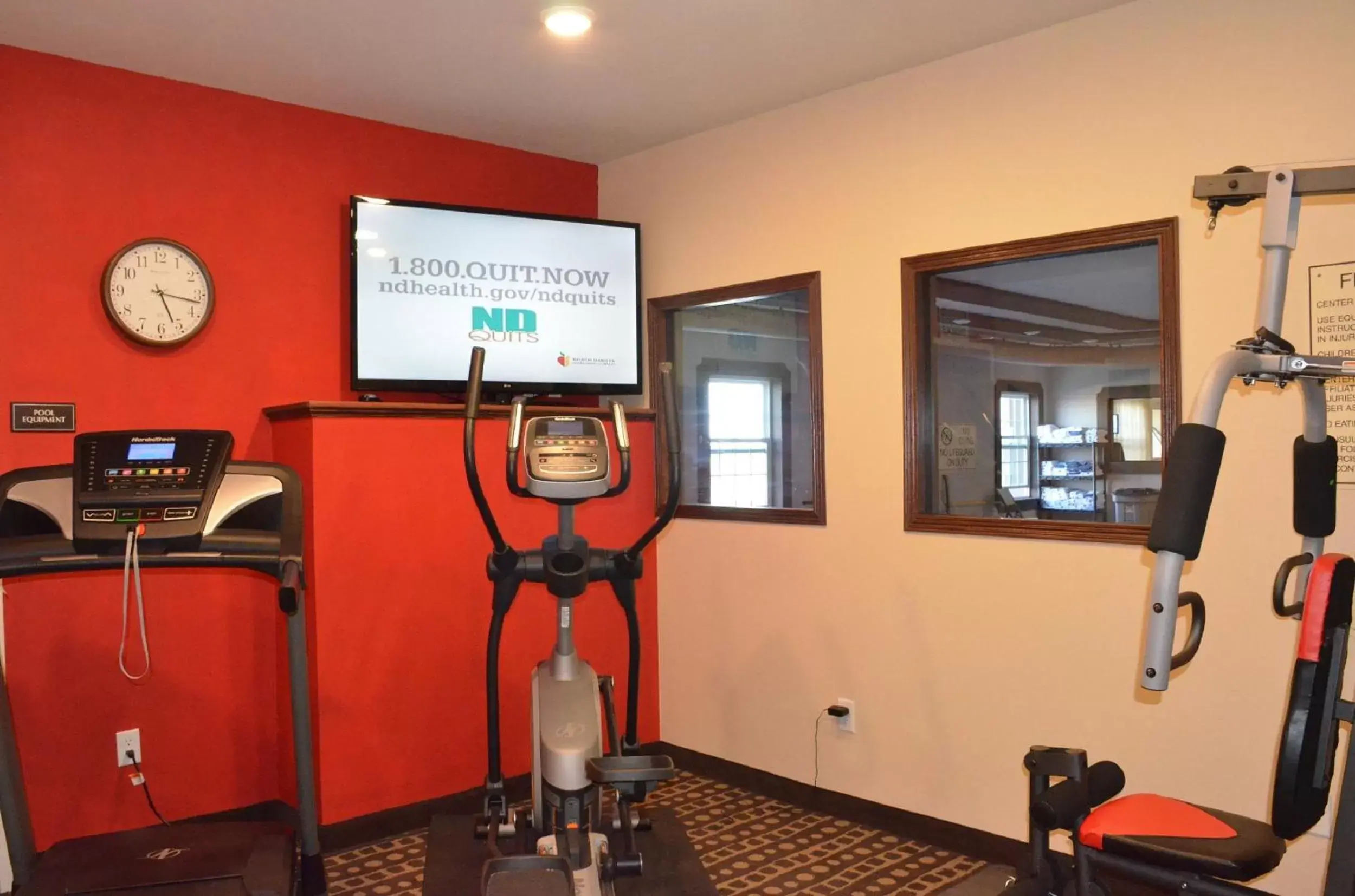Fitness centre/facilities in Sierra Inn Minot