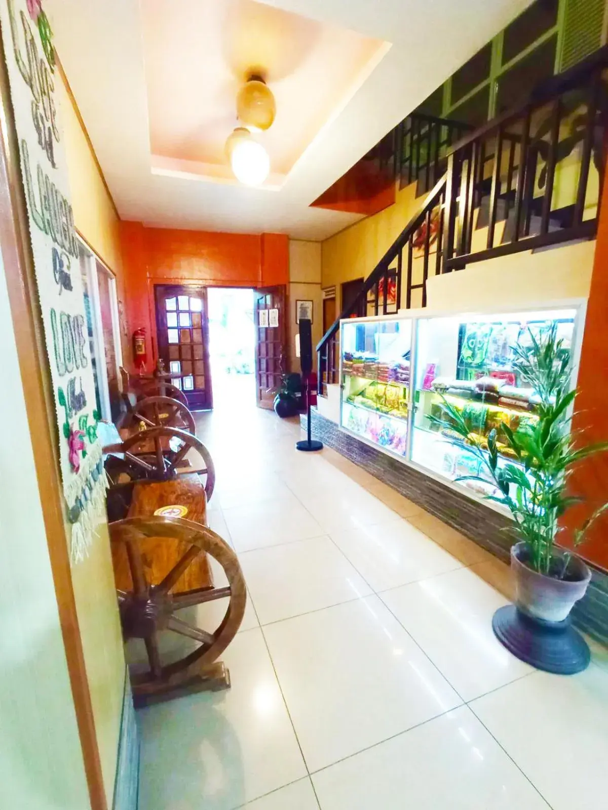 Lobby or reception in B&J Guesthouse Tagbilaran