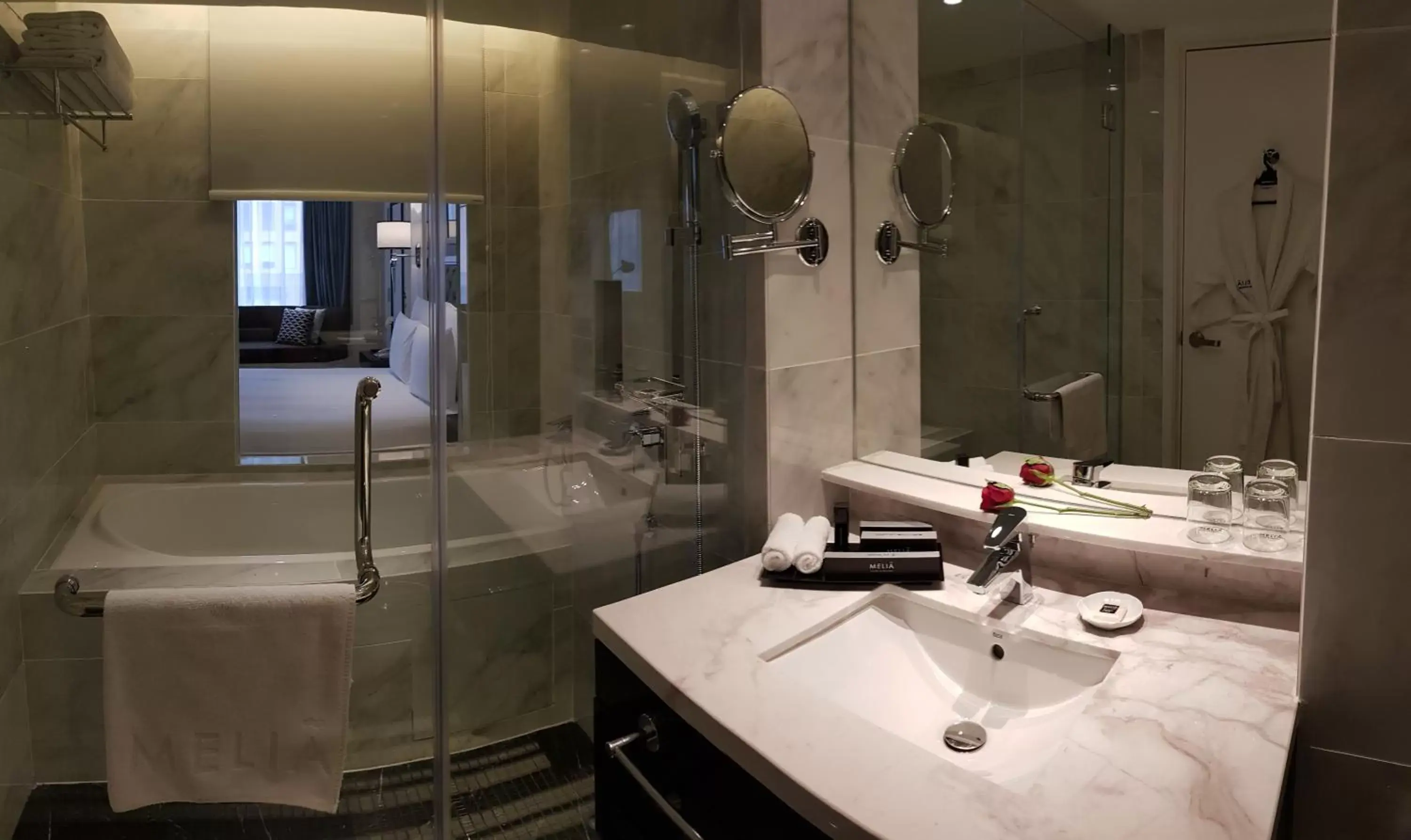 Bathroom in Meliá Kuala Lumpur