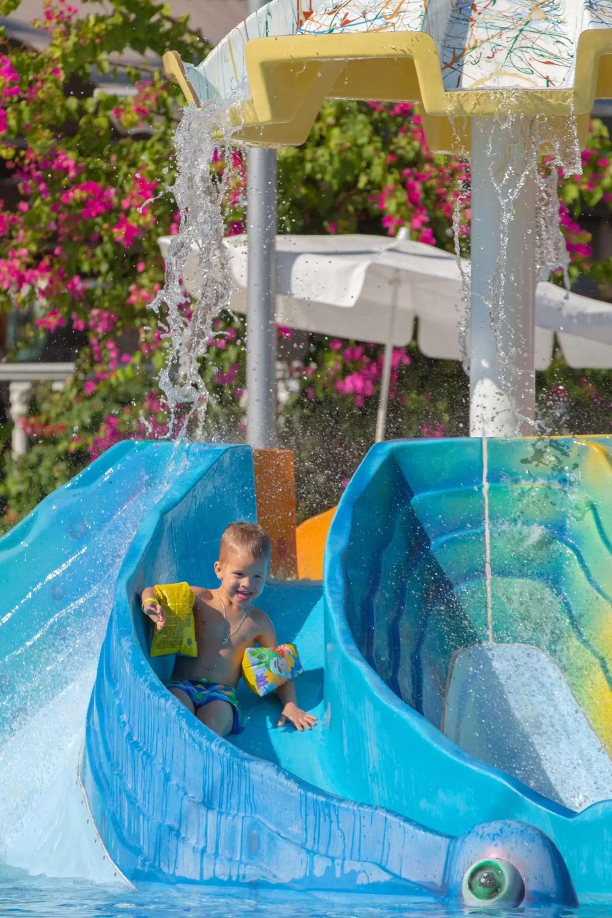 Aqua park, Swimming Pool in Justiniano Deluxe Resort