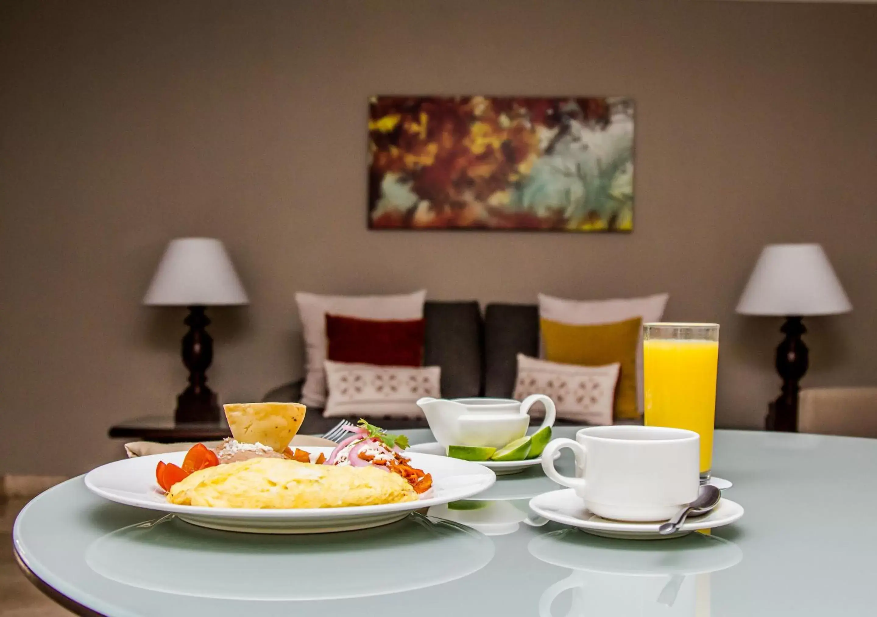 Breakfast in Hotel Guadalajara Plaza Ejecutivo Lopez Mateos