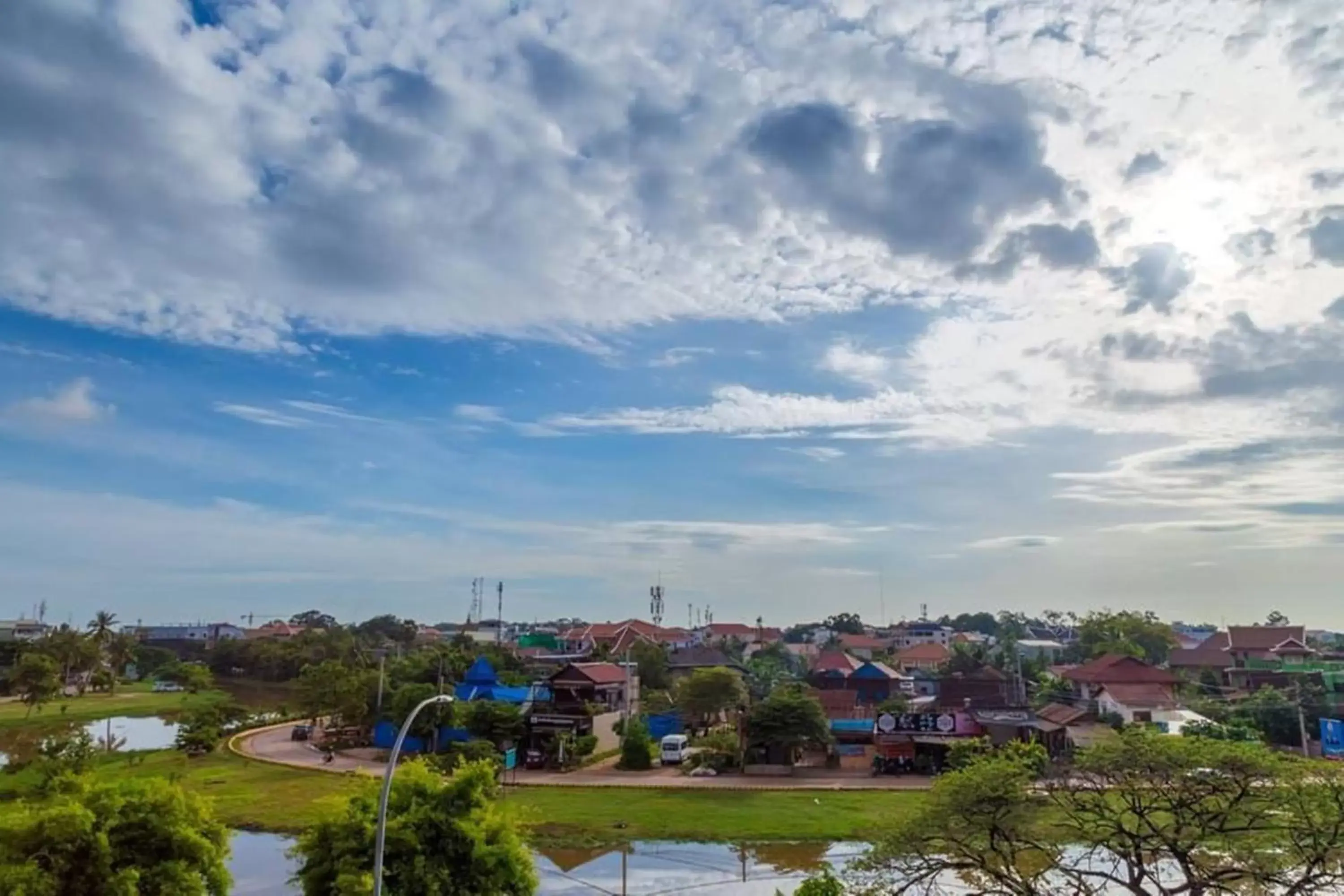 View (from property/room) in Siem Reap Riverside Hotel