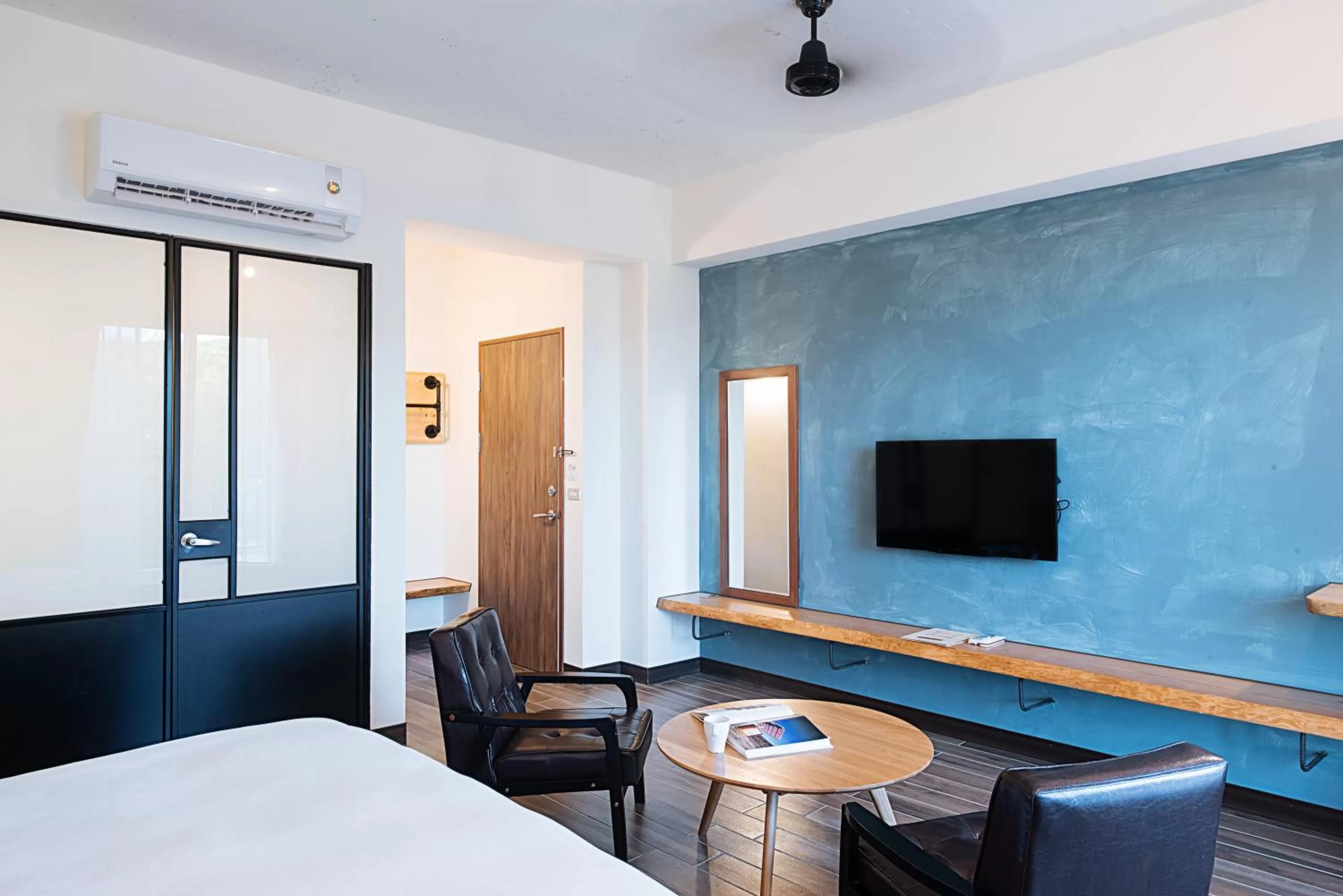 TV and multimedia, Bed in Chillax Inn B&B 恆春鬆塊民宿