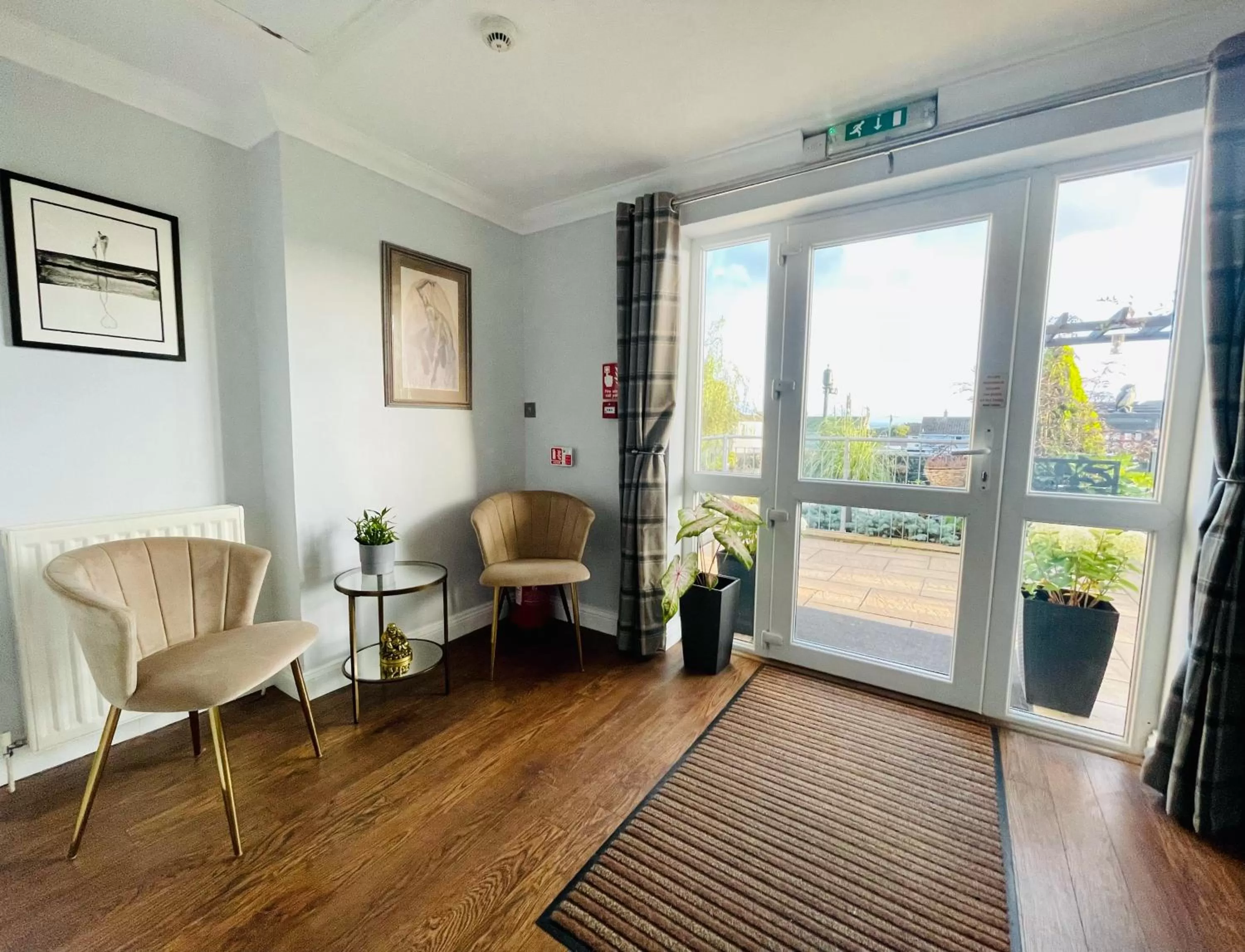 Lobby or reception in Bojangles Guest House