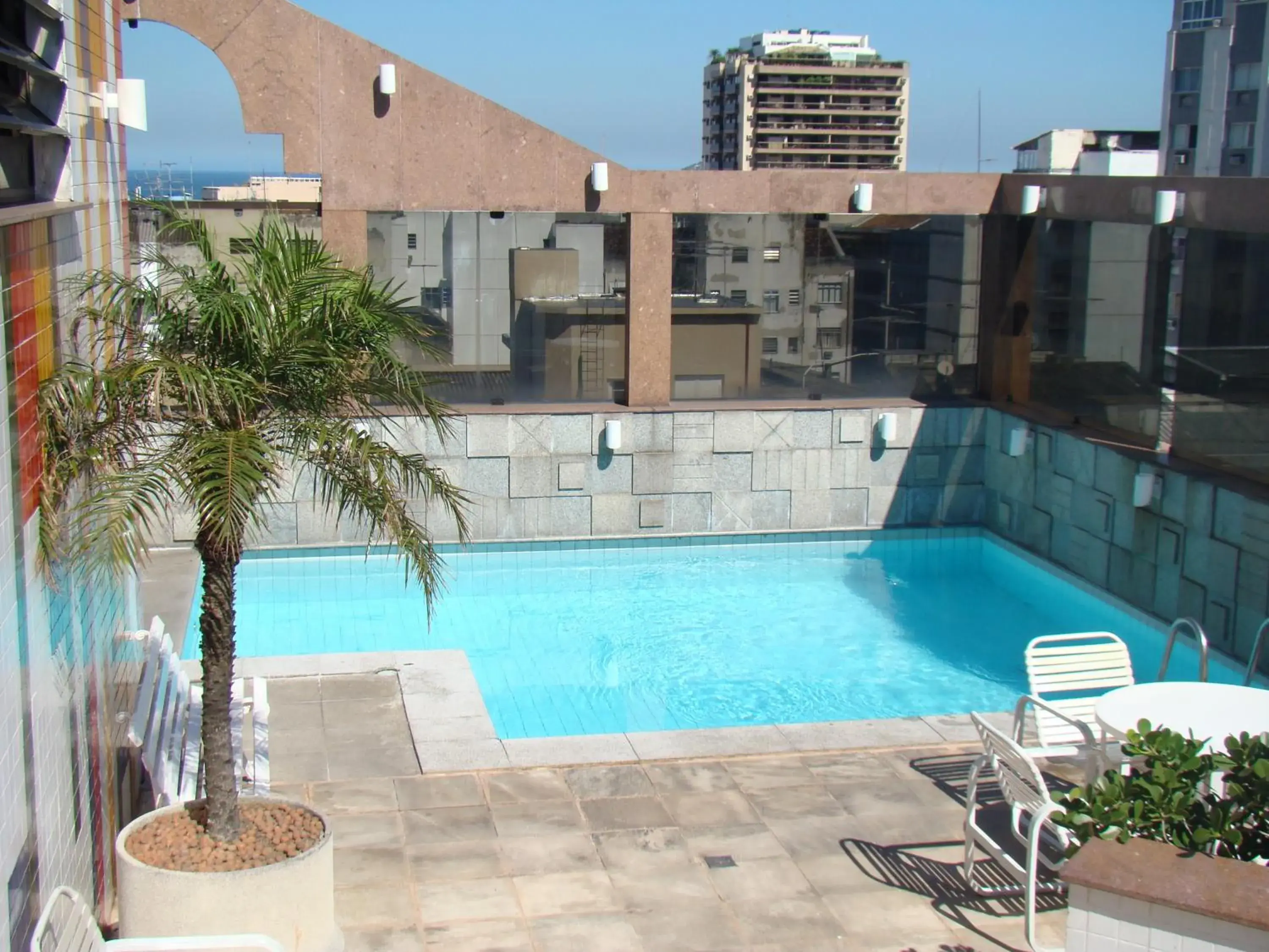 Swimming Pool in South American Copacabana Hotel