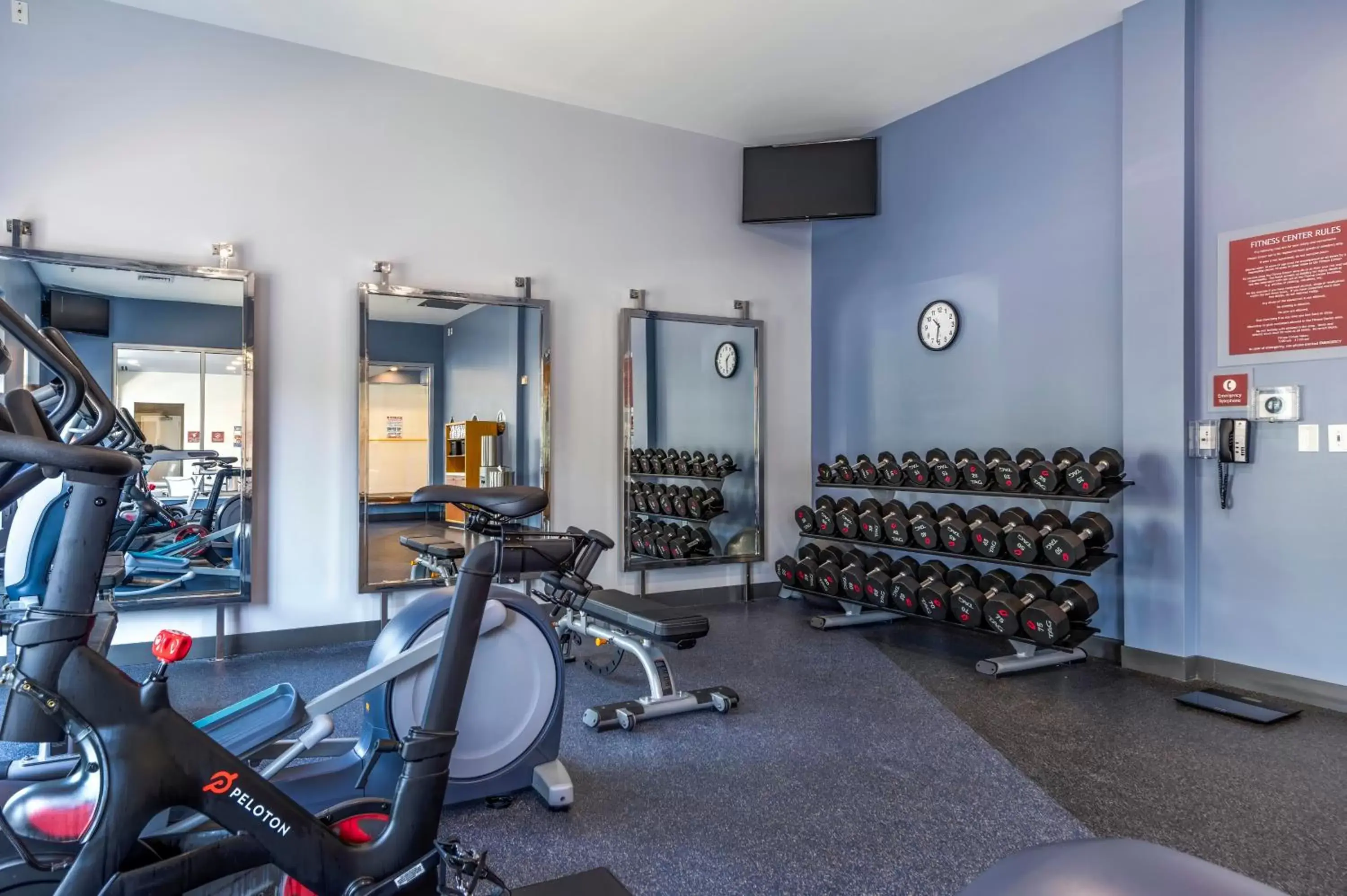 Fitness centre/facilities, Fitness Center/Facilities in DoubleTree by Hilton Raleigh-Cary