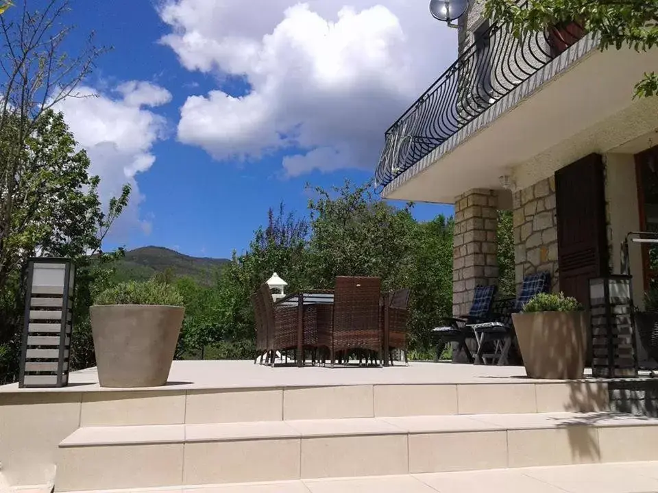 Balcony/Terrace in Bnb Castellane