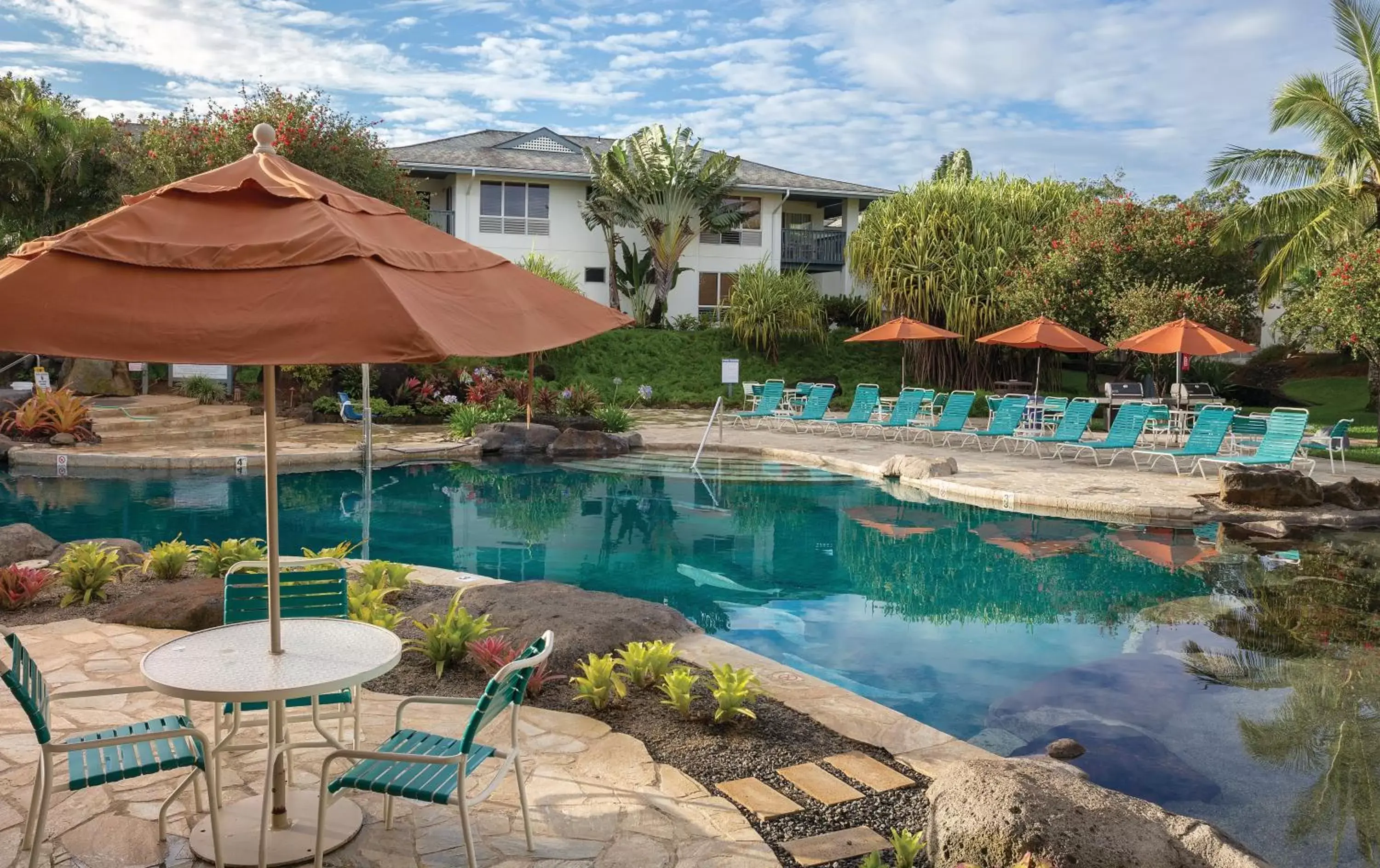 Swimming pool in Club Wyndham Bali Hai Villas