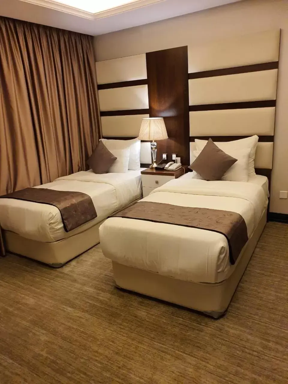 Bed in Grand Park Hotel