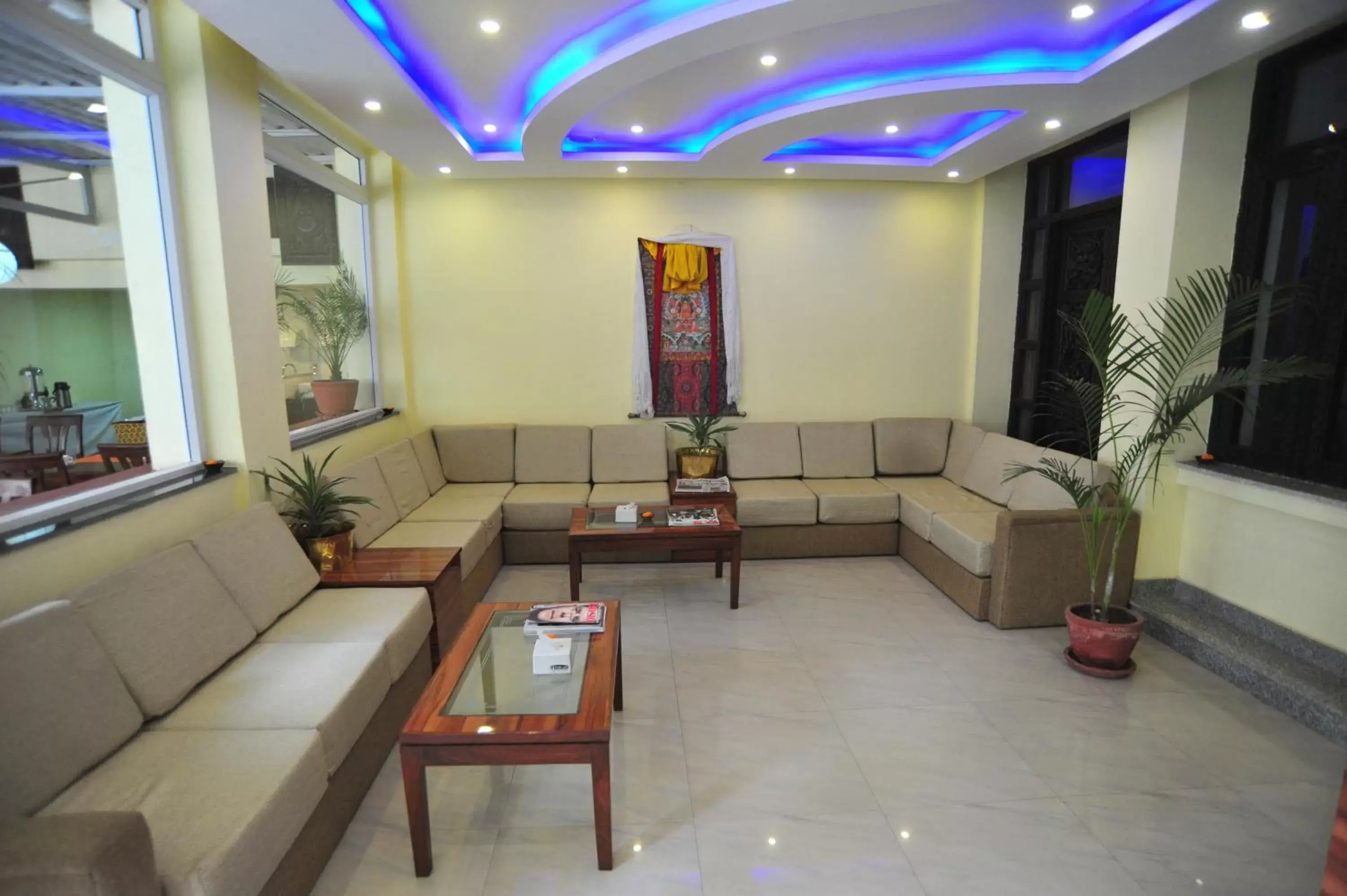 Seating area in Aryatara Kathmandu Hotel