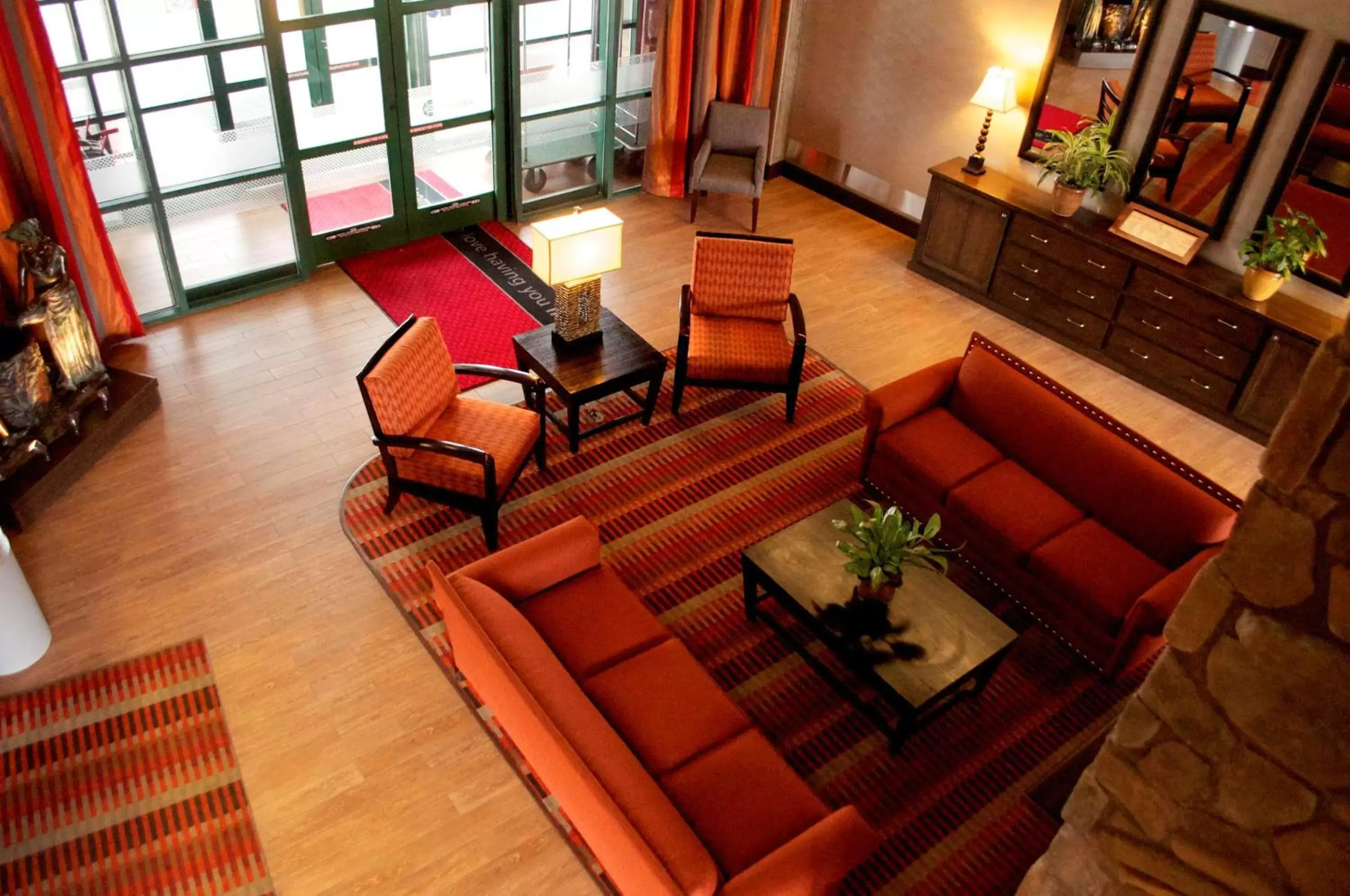Lobby or reception, Seating Area in Hampton Inn & Suites Flagstaff - West