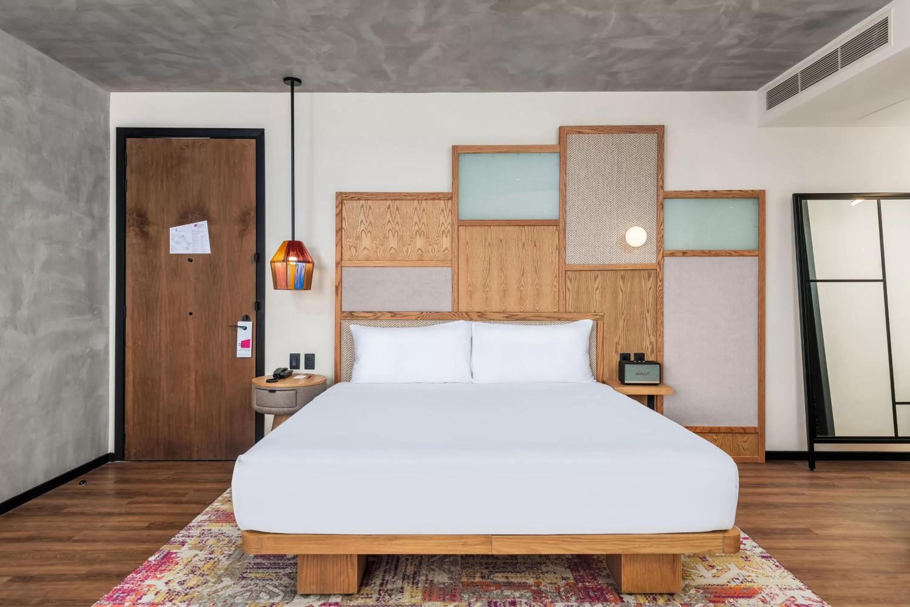 Photo of the whole room, Bed in Aloft Tulum