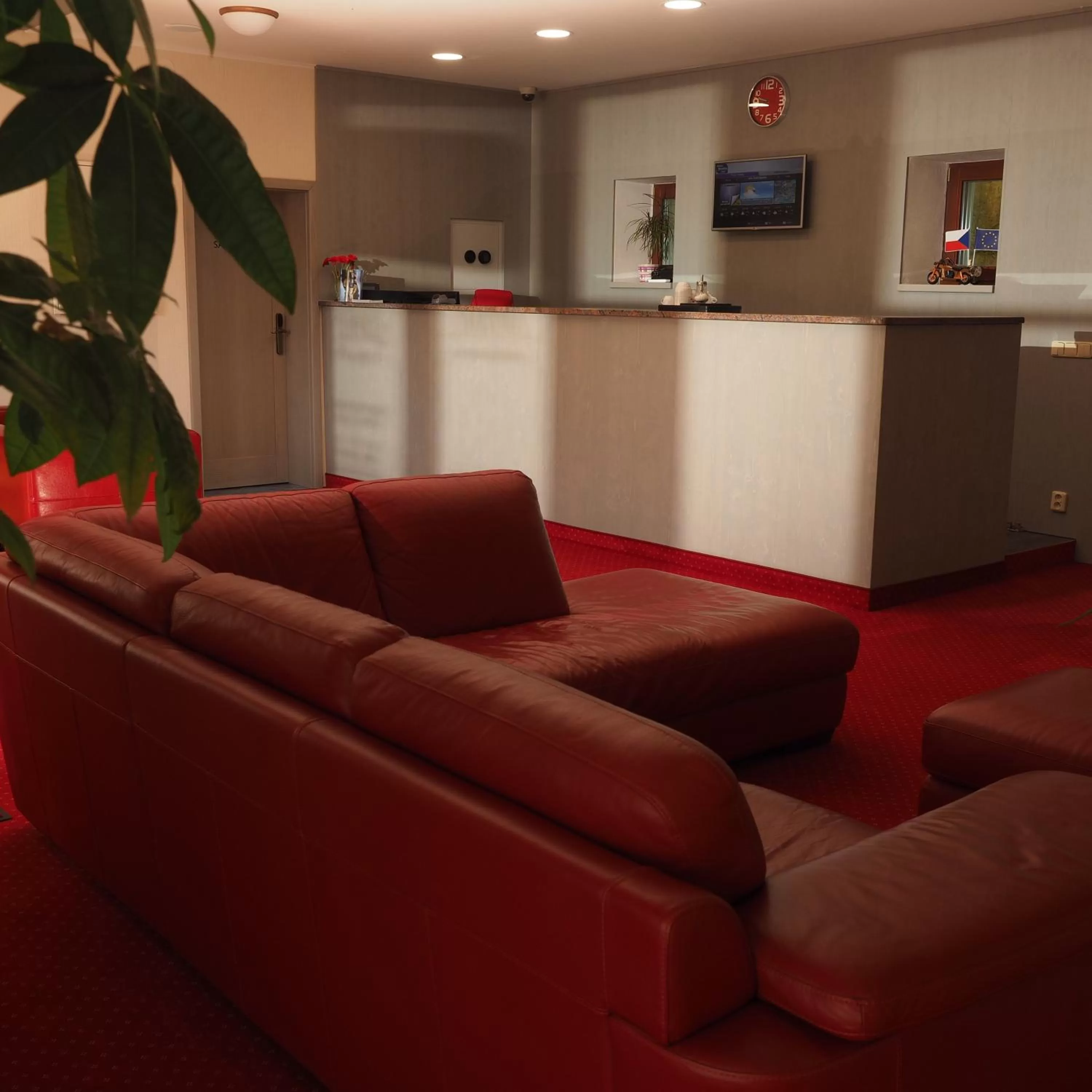 Lobby or reception in Hotel Výpřež - Děčín