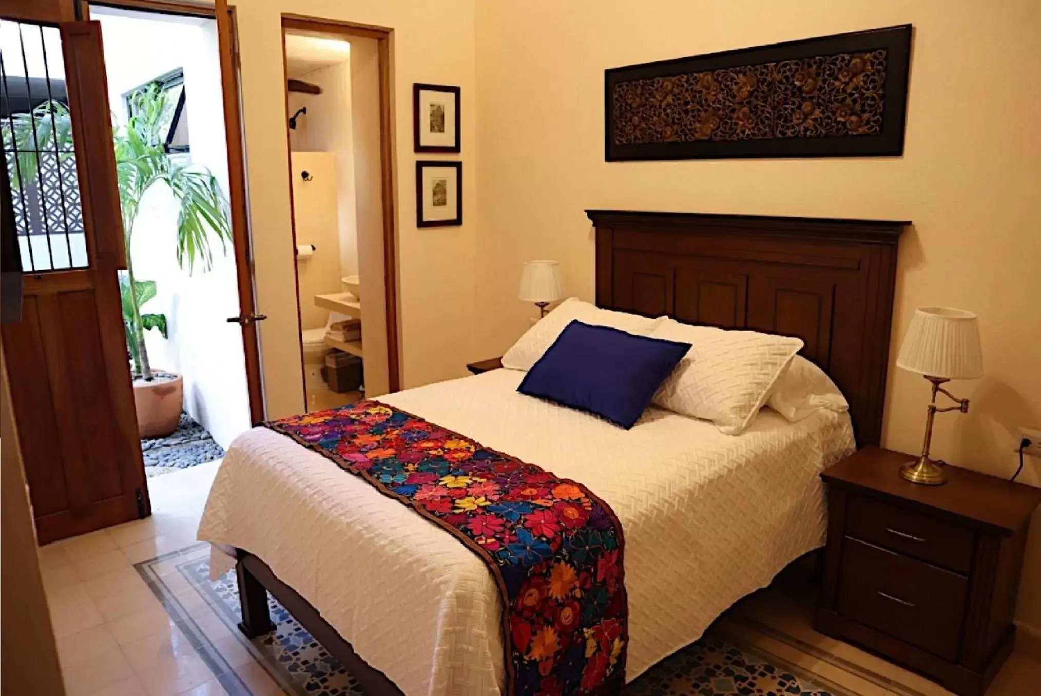 Bed in Hotel & Hostal Boutique Casa Garza