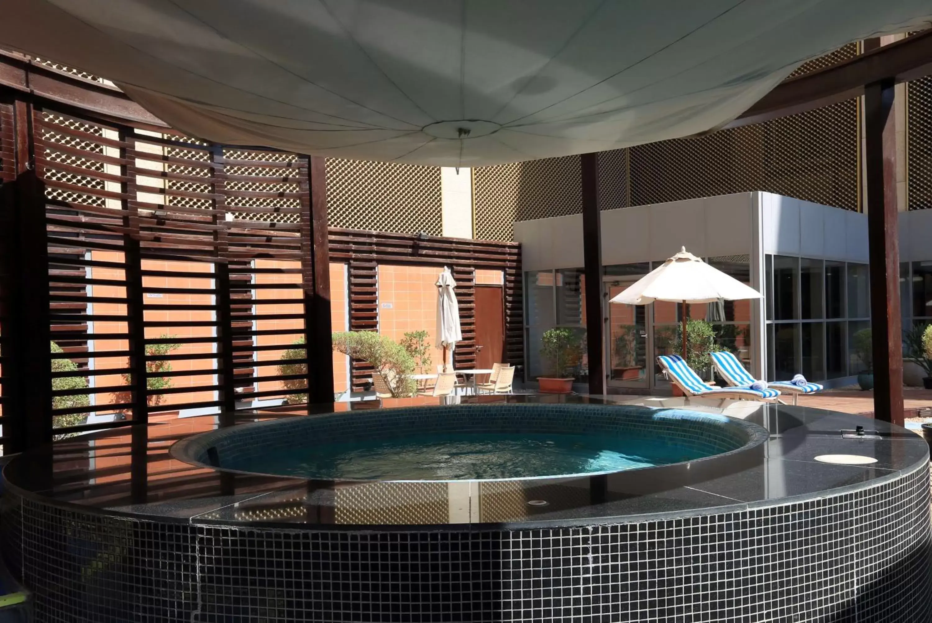 Hot Tub, Swimming Pool in Radisson Blu Hotel, Riyadh