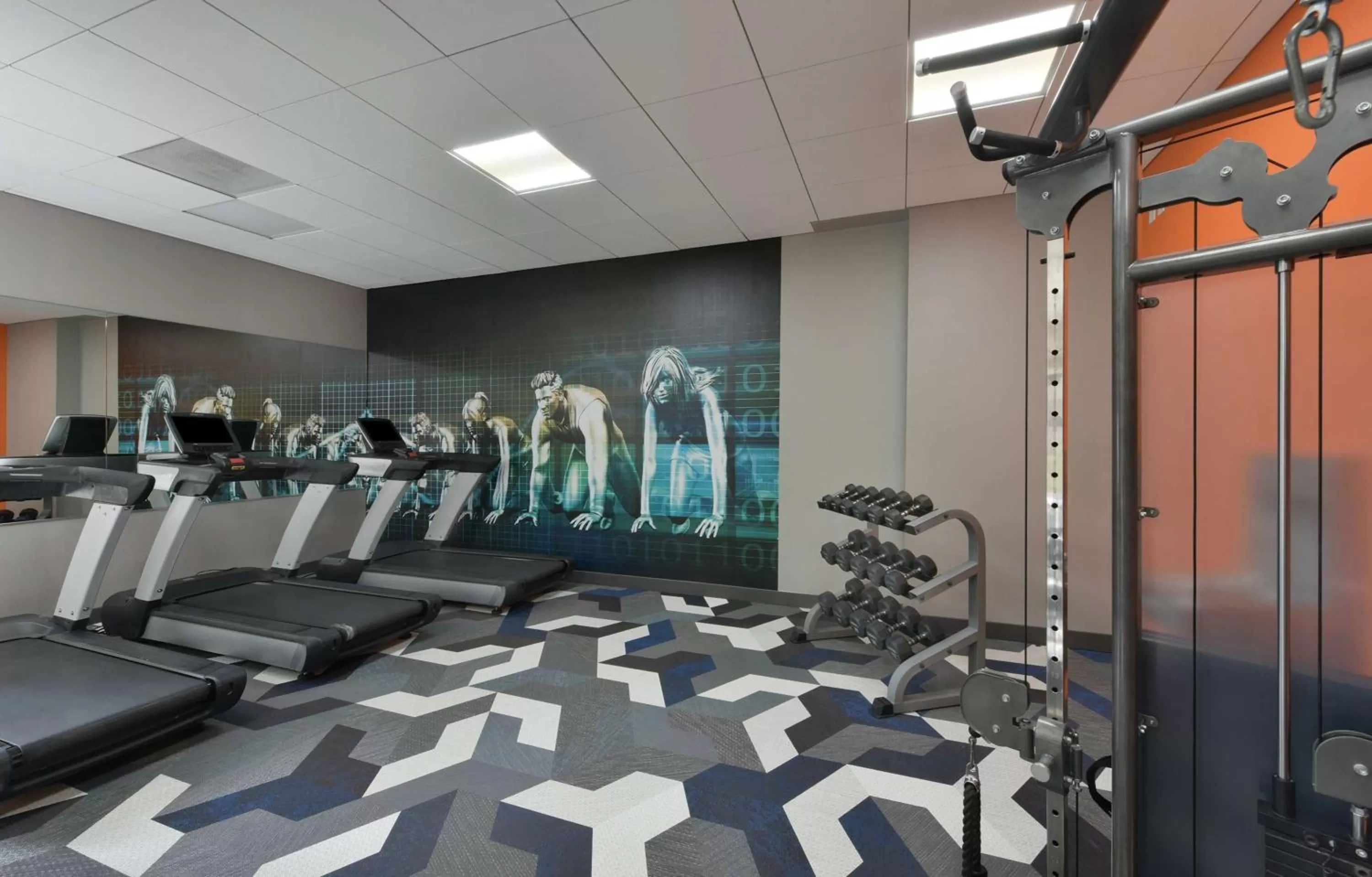 Fitness centre/facilities in Hyatt Centric Santa Clara Silicon Valley