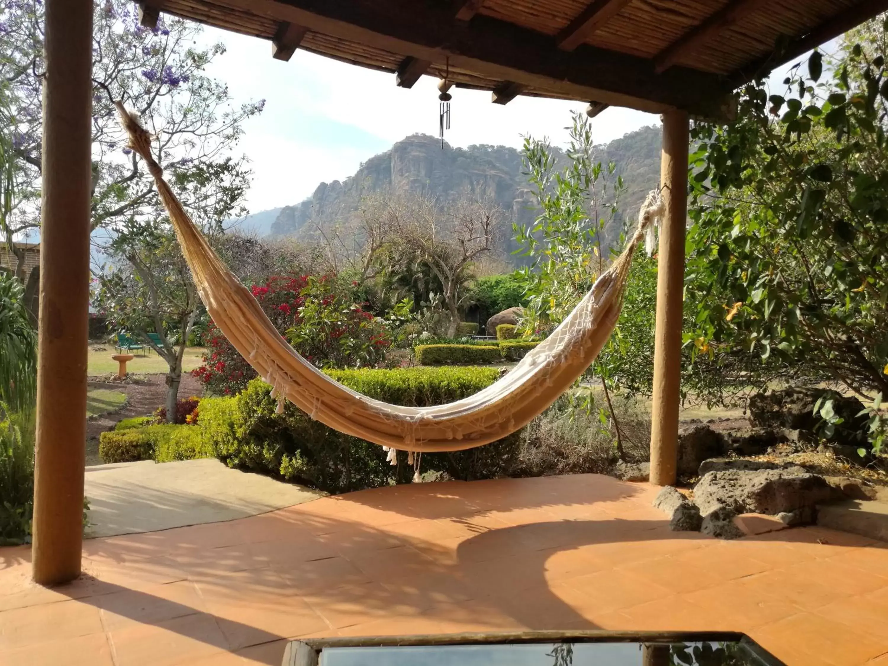 Mountain view in Hotel Valle Místico