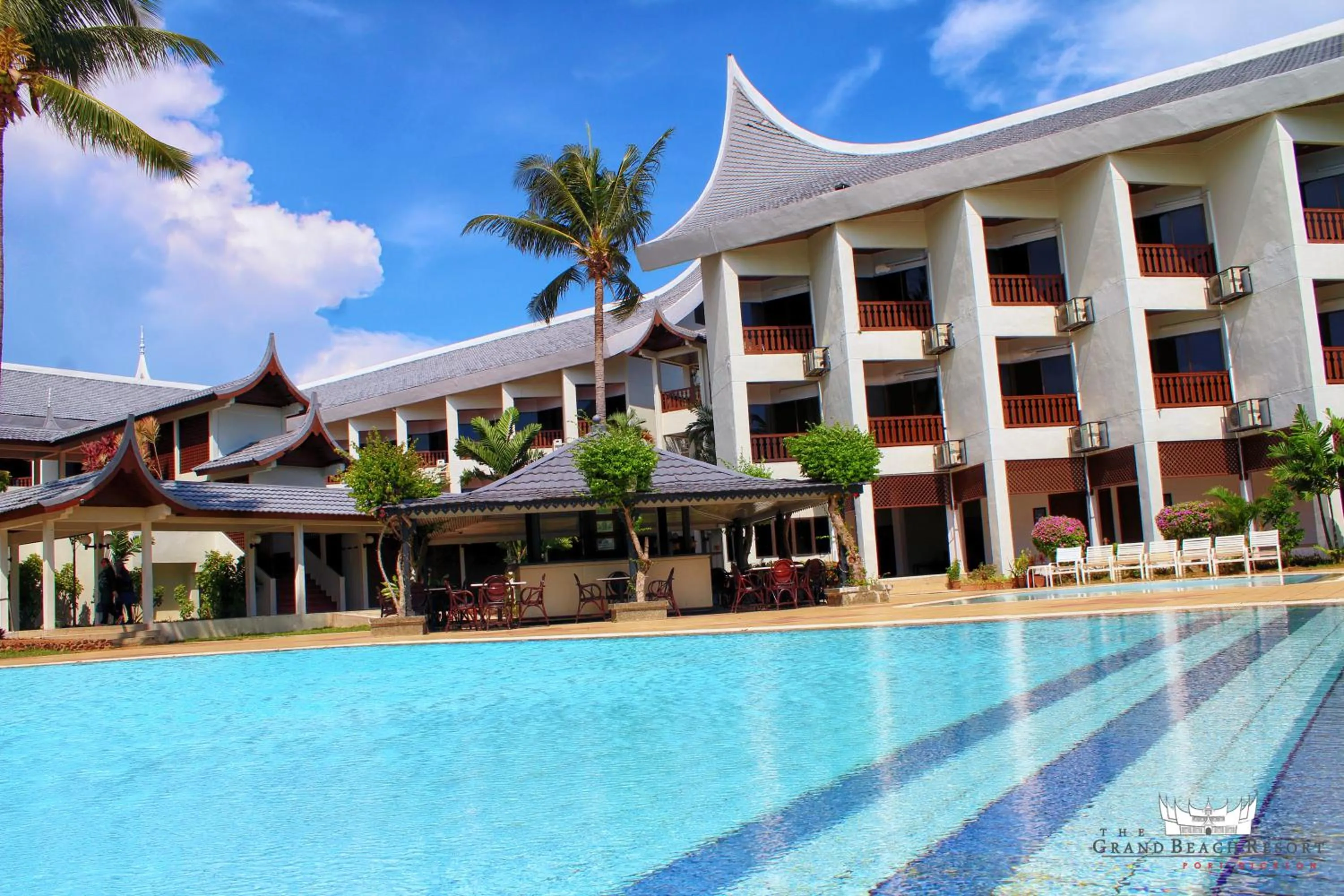 Swimming pool in The Grand Beach Resort Port Dickson