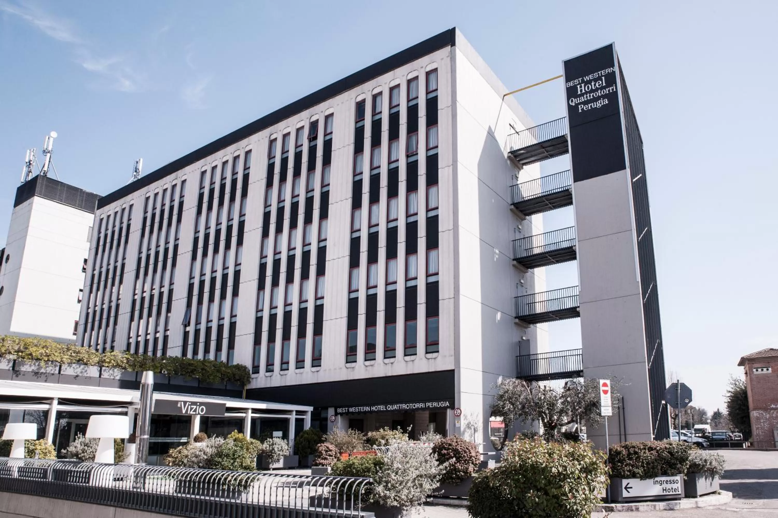 Property building in Best Western Hotel Quattrotorri