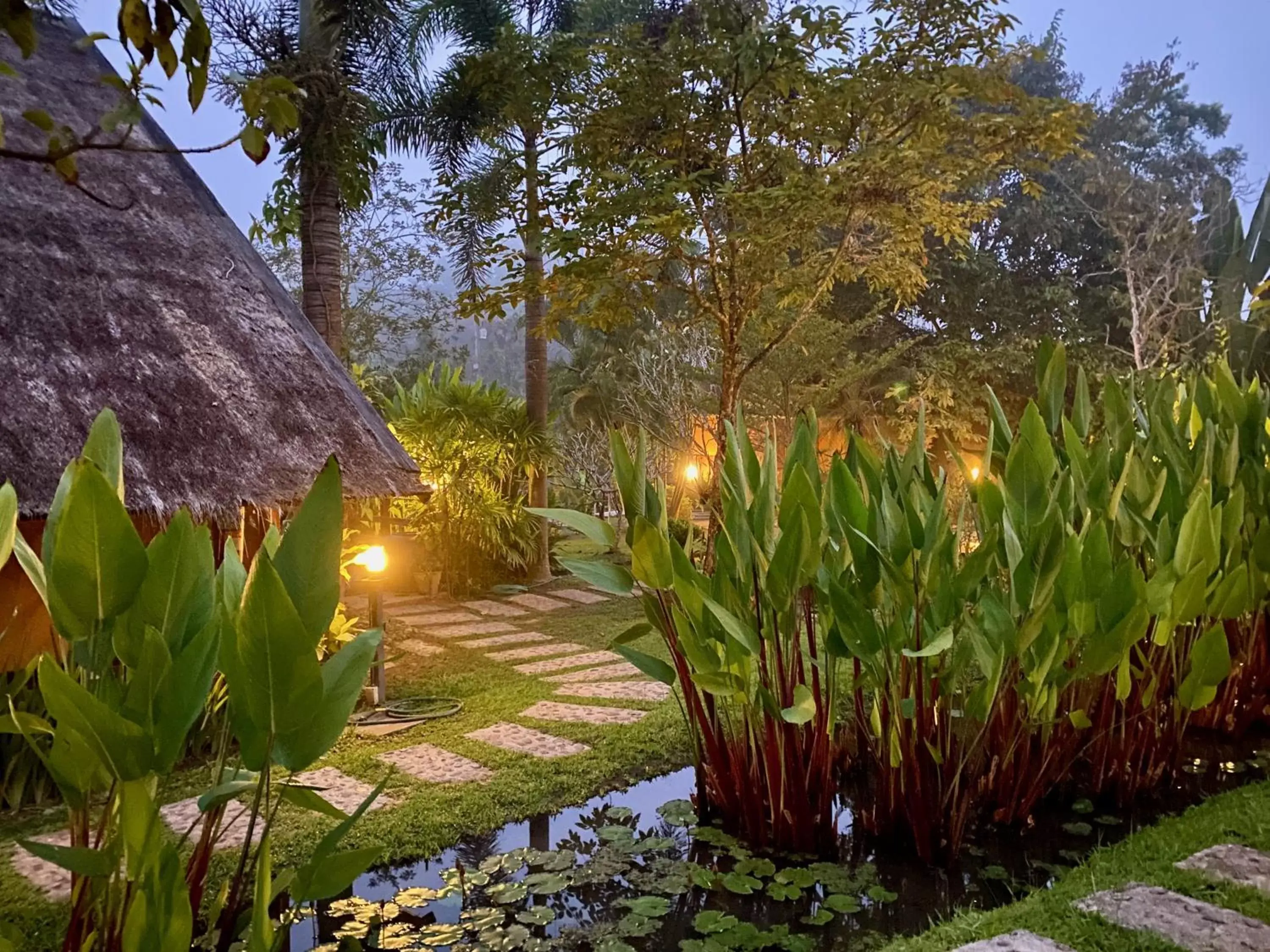 Garden in Pura Vida Pai Resort