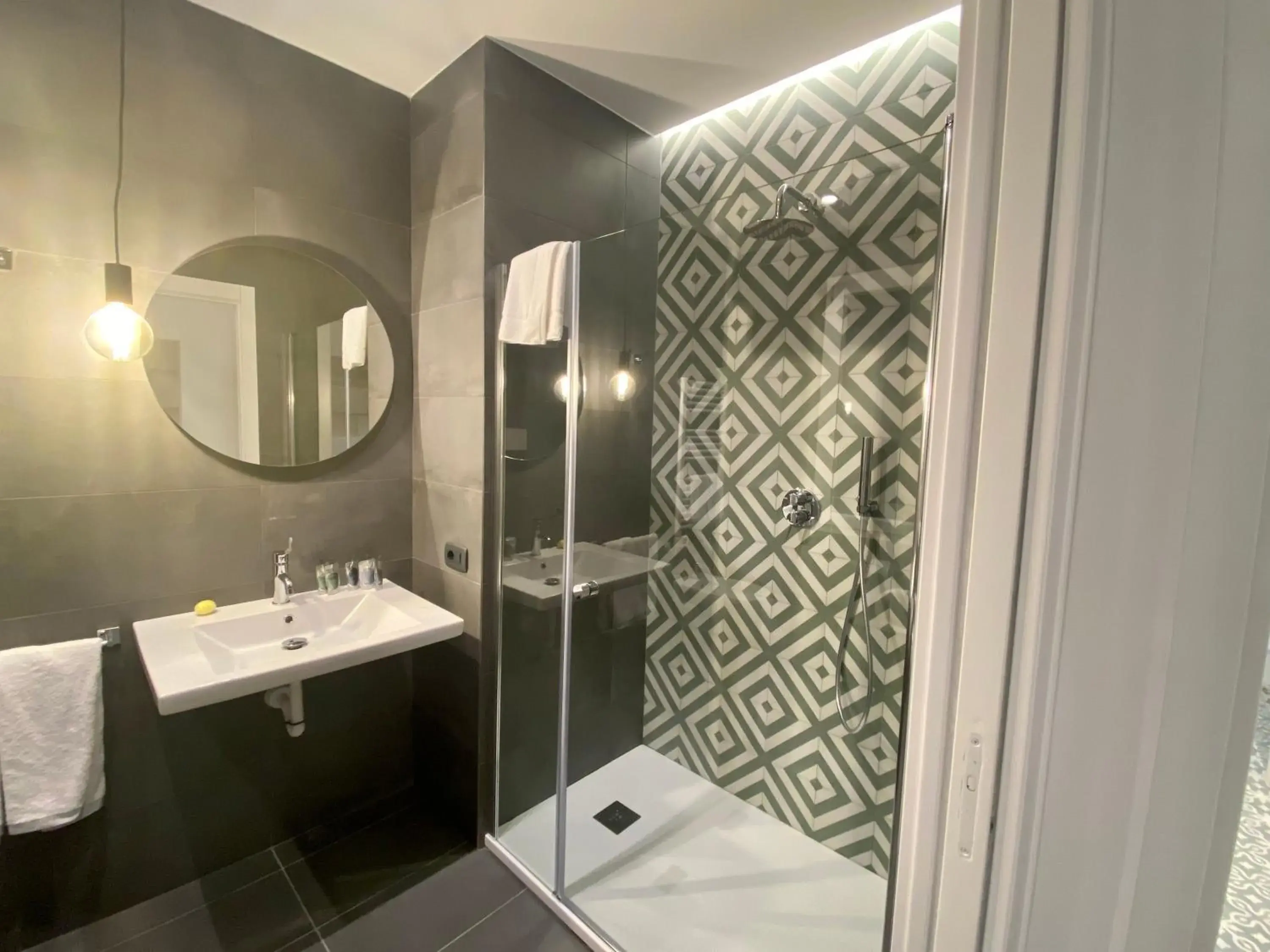 Bathroom in Badia Nuova Residence