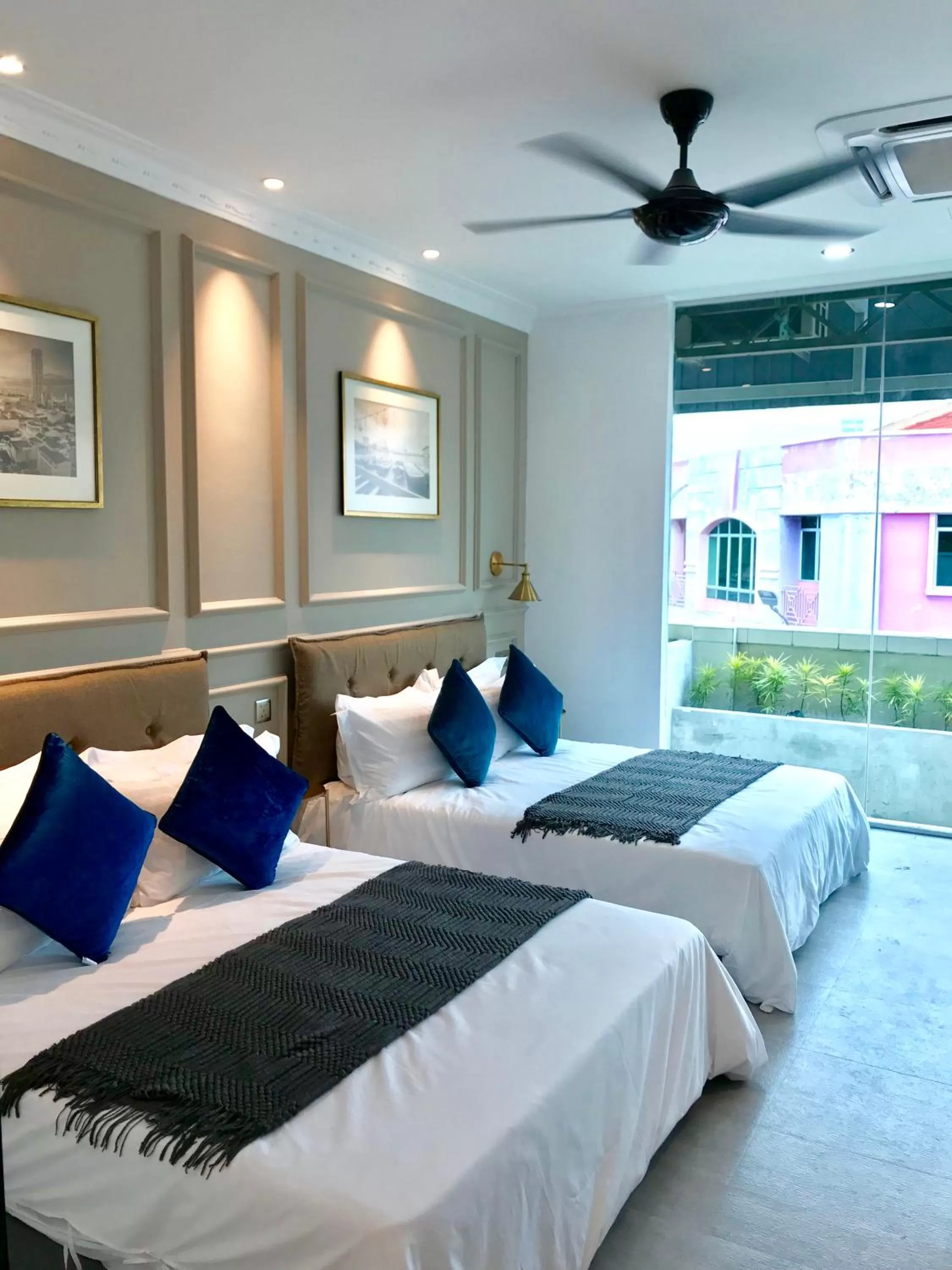 Bed in Manhattan Residence