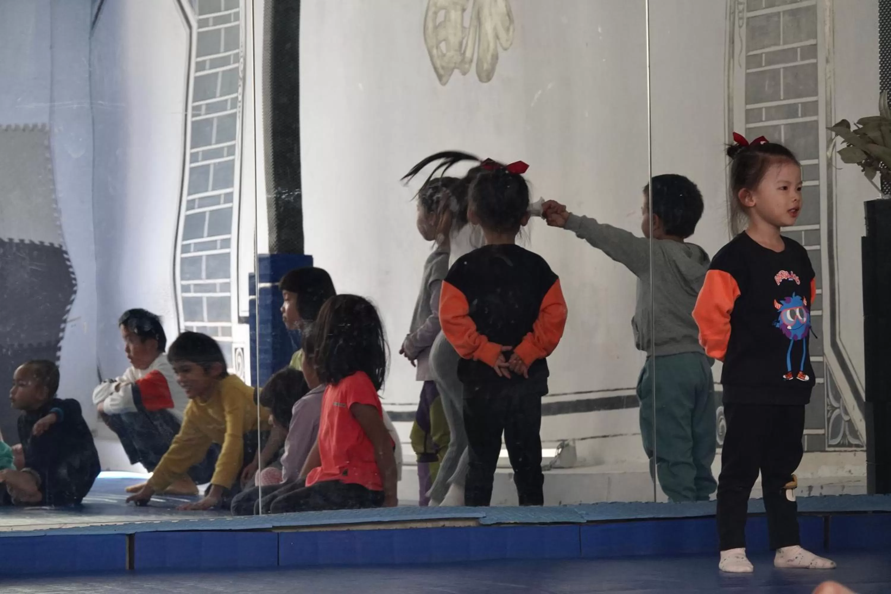 children in The Lily Pad Inn