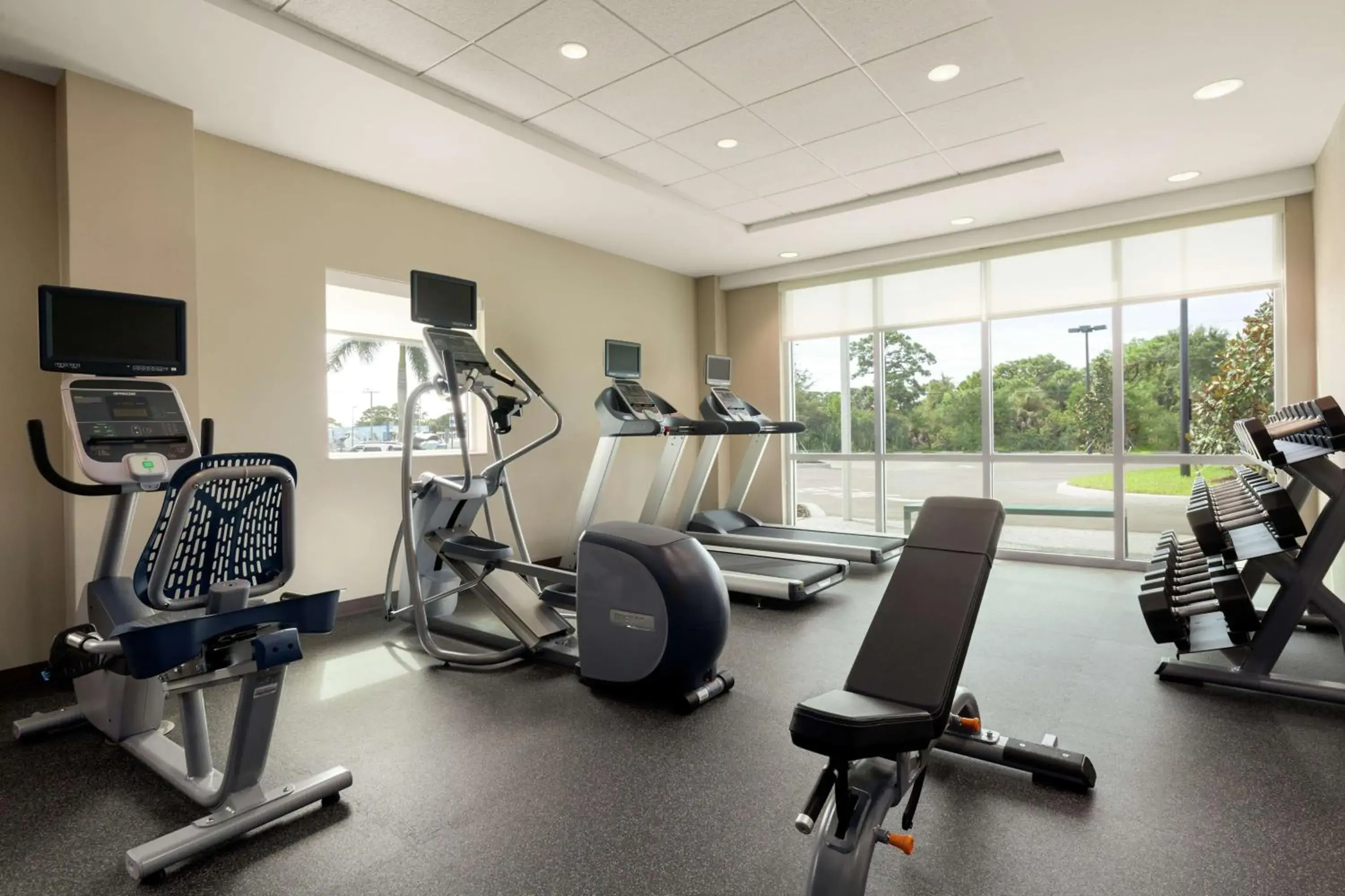 Fitness centre/facilities, Fitness Center/Facilities in Home2 Suites by Hilton Sarasota - Bradenton Airport, FL