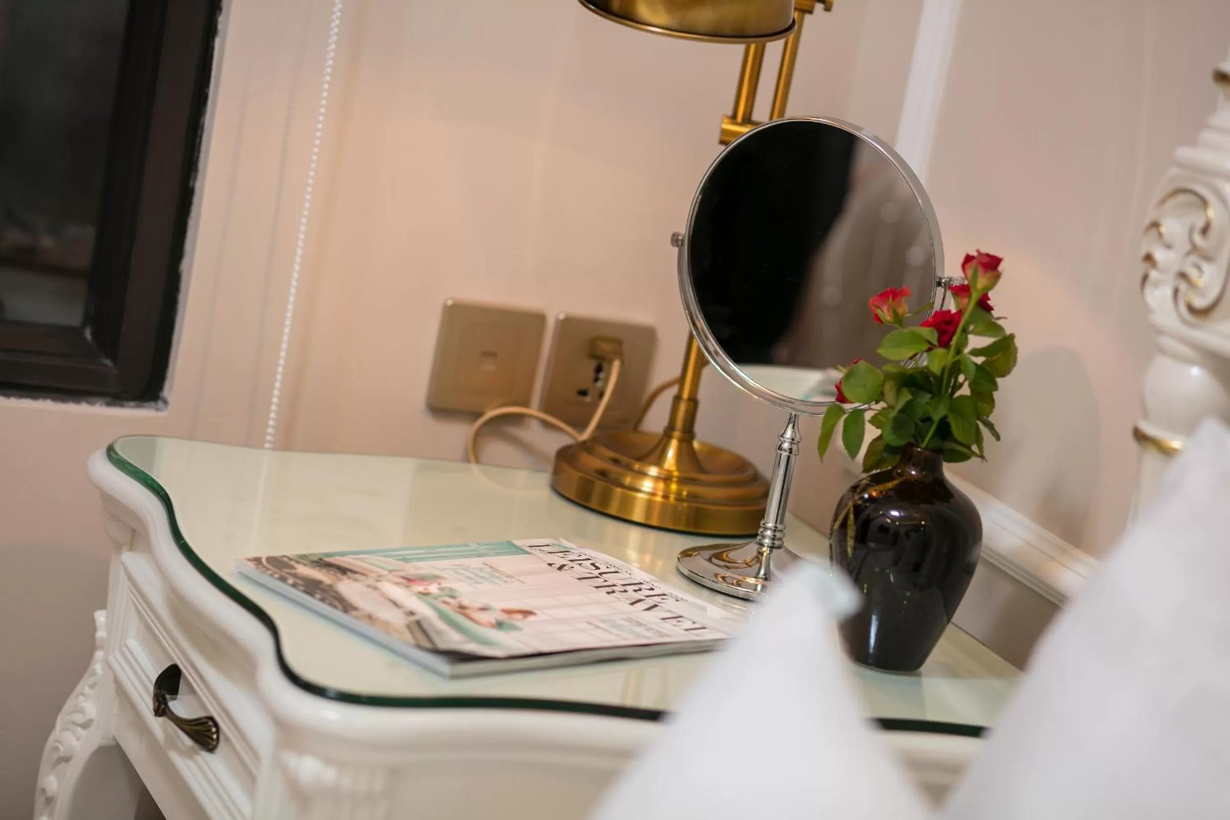 Decorative detail, Bed in Royal Holiday Hanoi Hotel